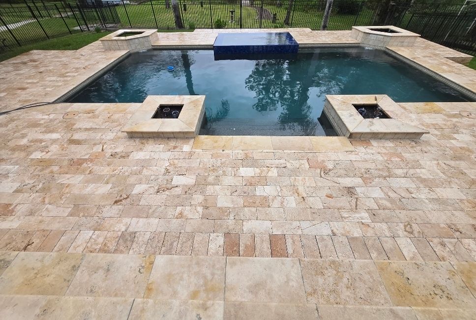 Pool Deck using TopSeal by DuraSeal