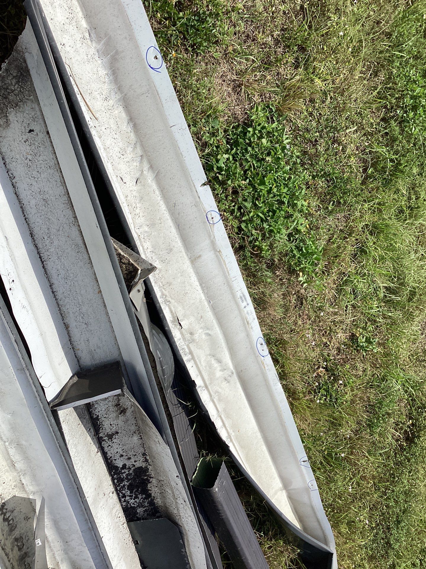 Black Seamless Gutters using 6 Inch Seamless Gutters in Cape Coral FL by Gutter Professors