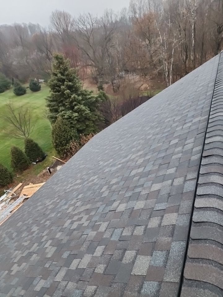 Residential Roof Replacement with GAF HDZ Shingles in Sheboygan, WI by Gellings Roofing and Siding LLC