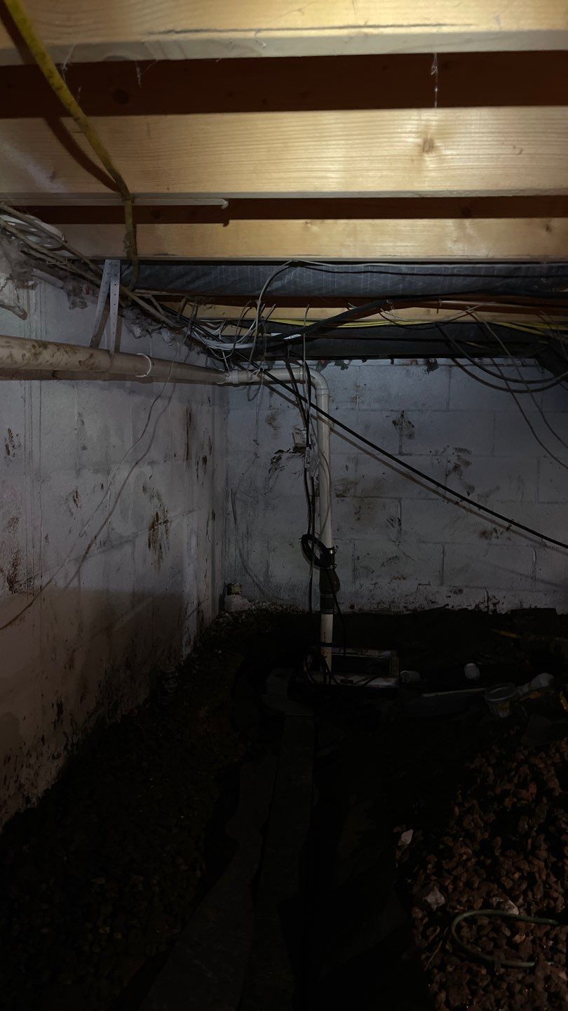 Crawl Space Waterproofing & Encapsulation using GrateProducts by Toledo Basement Repair