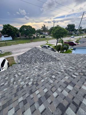 Full Architectural Shingle and Flat Roof Replacement in Pompano Beach