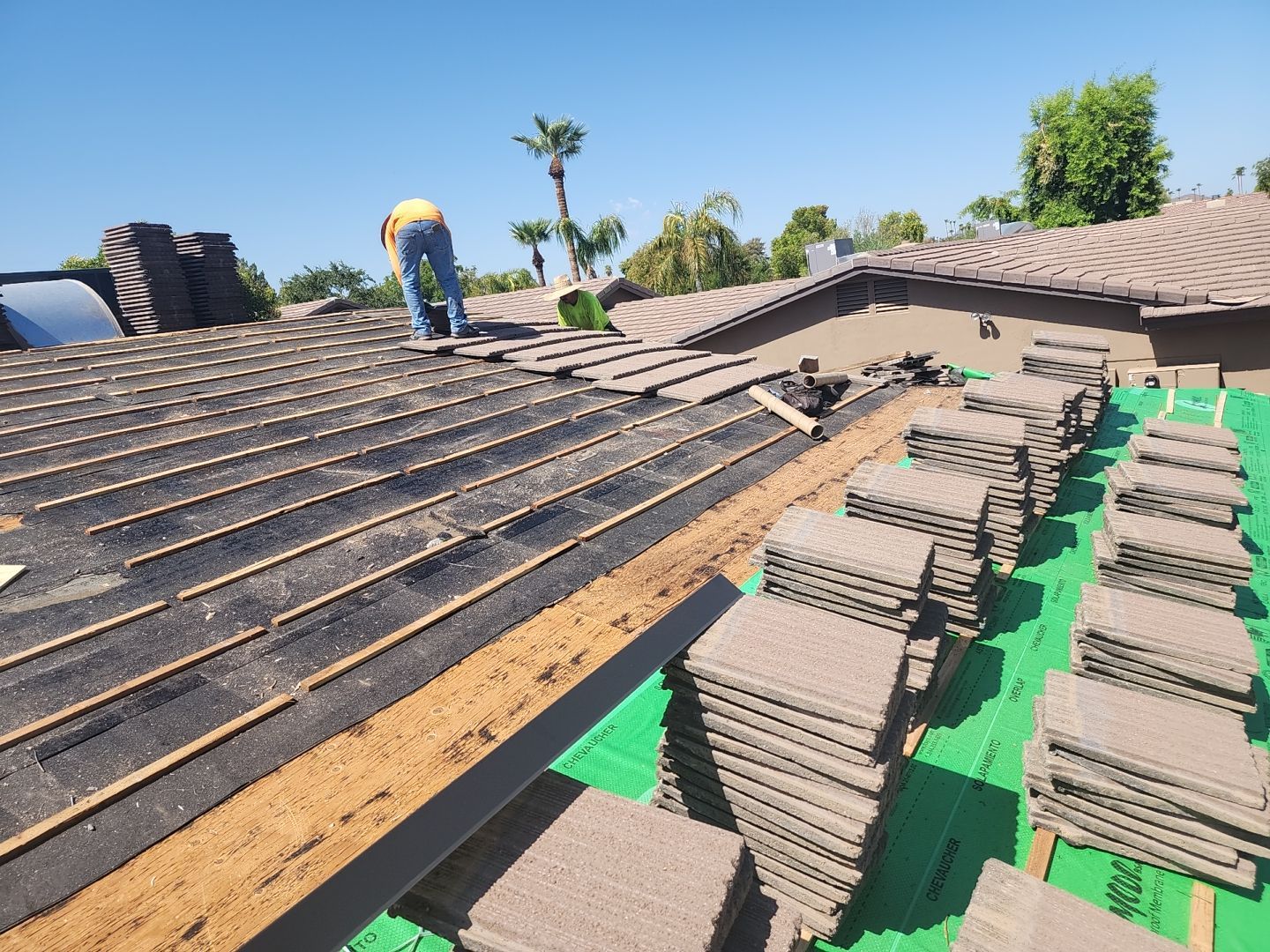 Driftwood Concrete Tile by Reimagine Roofing