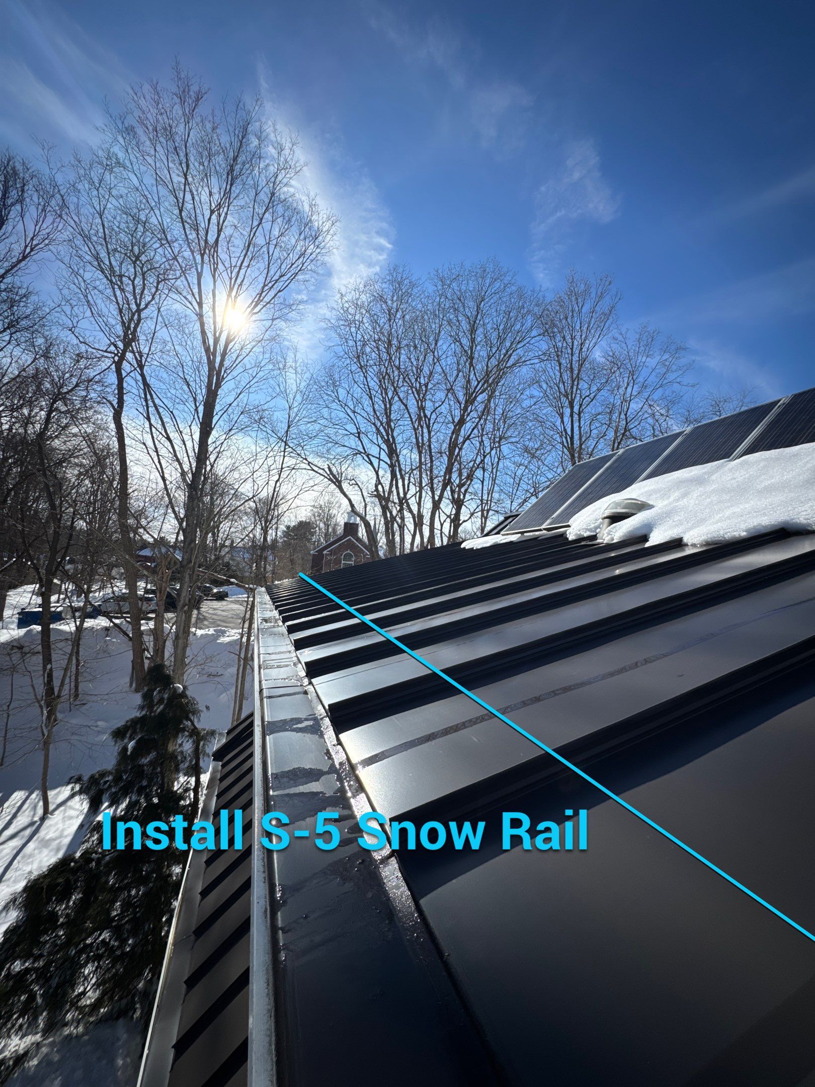 Metal Roof Leak Repair in Newfields, NH (Standing Seam Roof Fix Without Replacement) by Compass exteriors