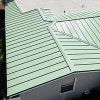 24ga 1" Nail-Strip Patina Green  by Total Roofing System The Metal Roof Experts