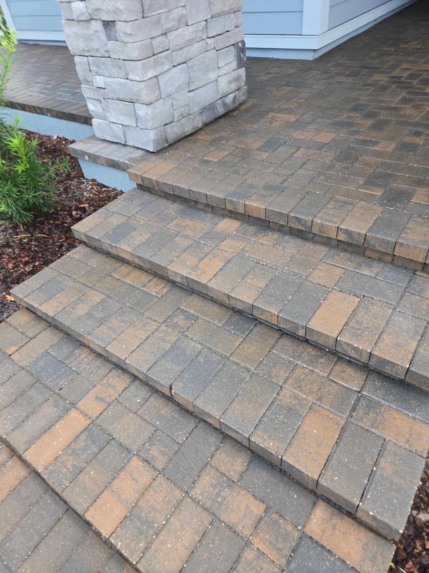Paver Driveway using Concrete Sealant by DuraSeal