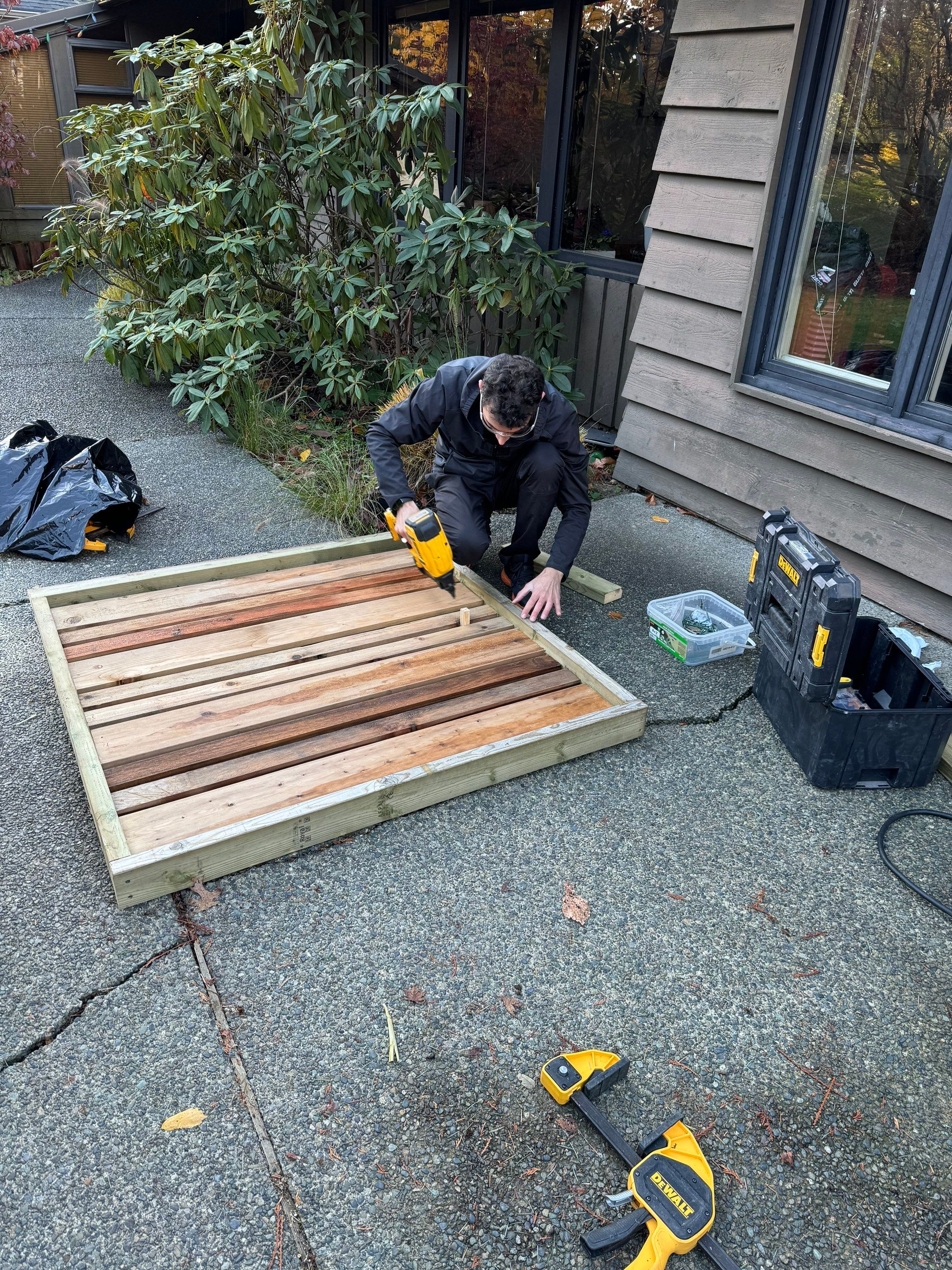 New Wooden Gate by YVR Construction Group
