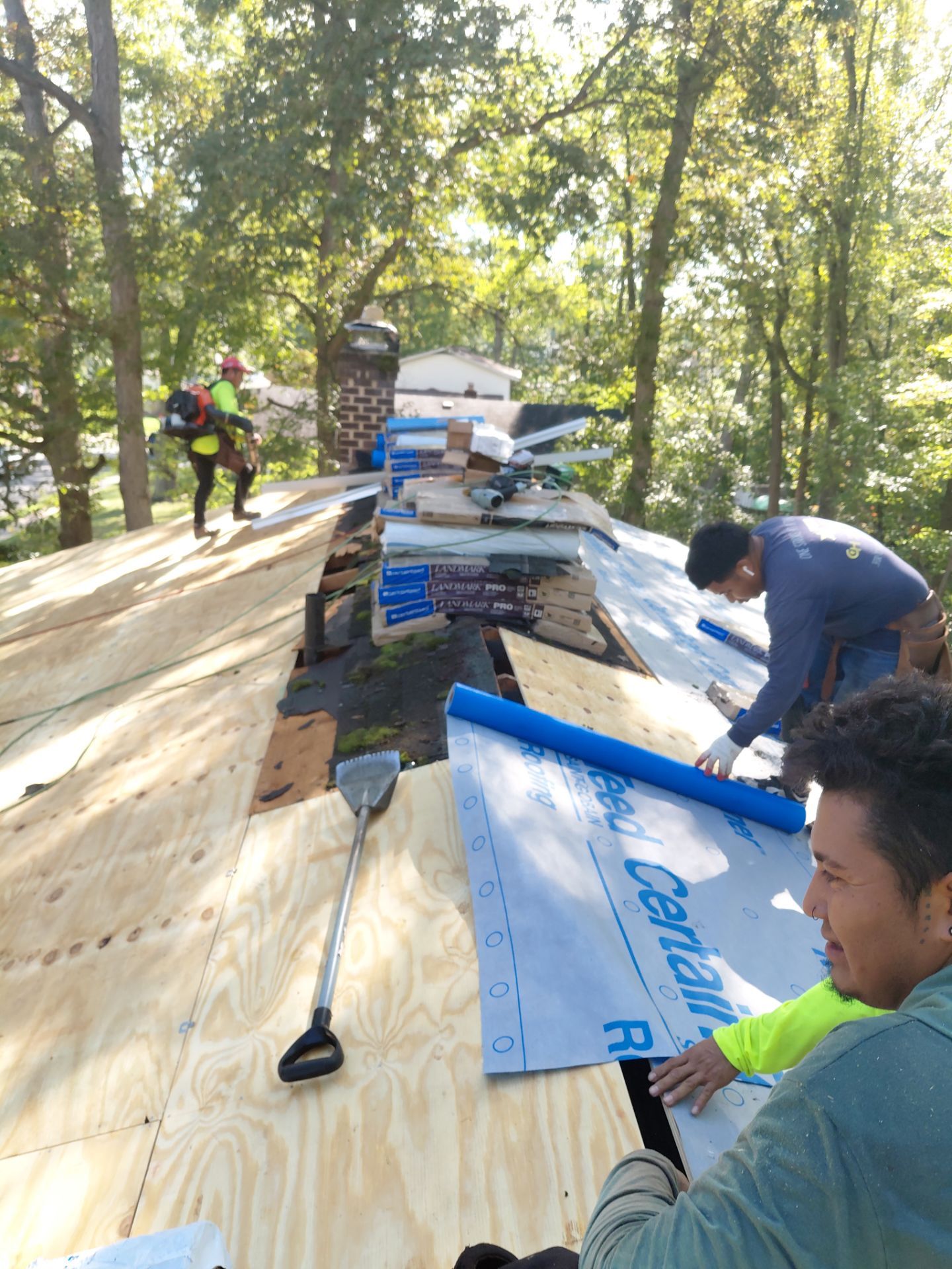 Springfield : Residential Roof Replacement with CertainTeed Landmark Pro in Max Weathered Wood  by RM Banning, Inc.