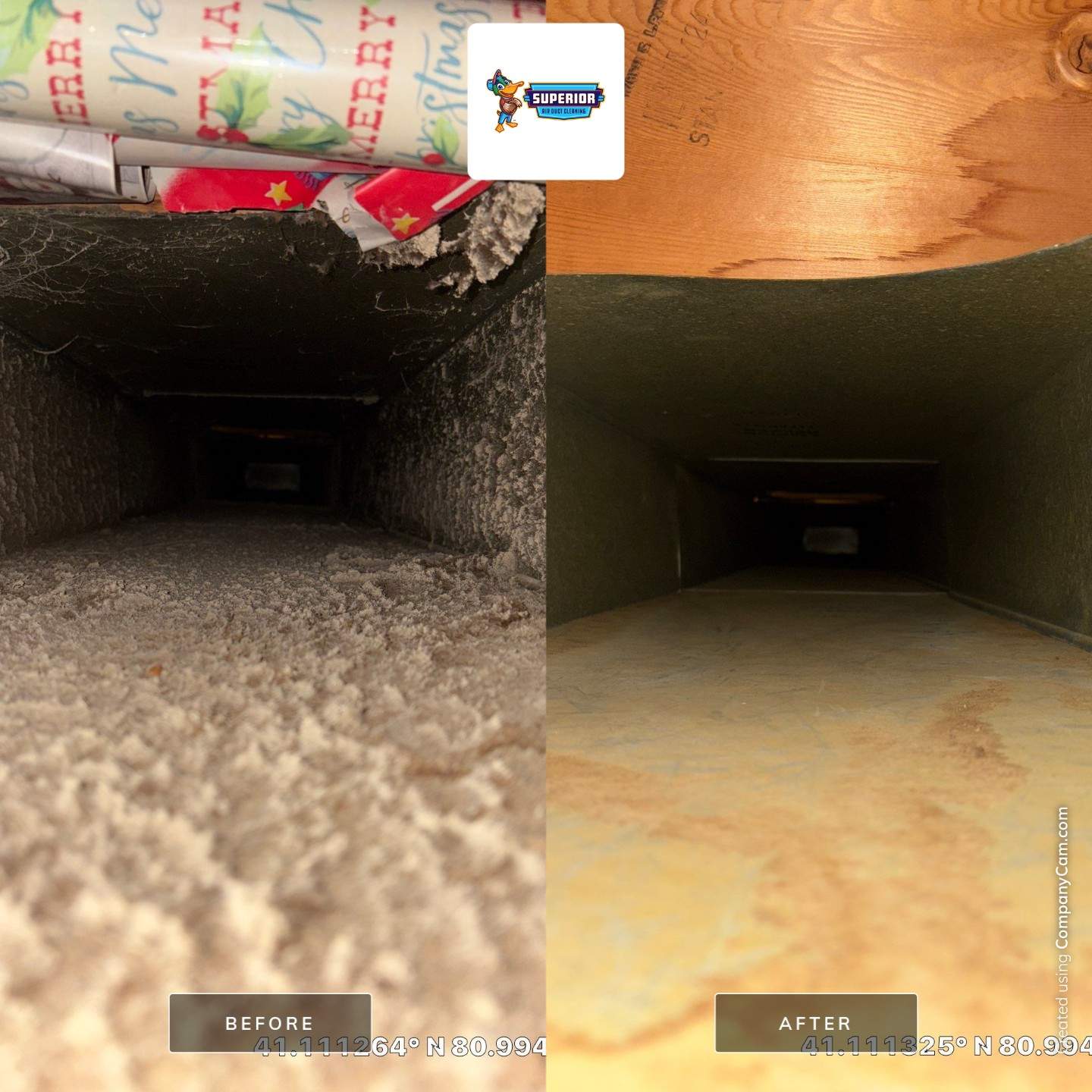 Air Duct Cleaning With a Vacuum Truck in Lake Milton, OH by Superior Air Duct Cleaning