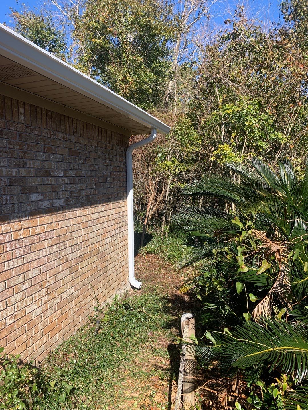 Splash Guard Gutters in Pensacola FL by Gutter Professors