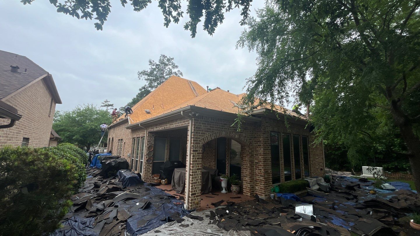 Residential Roof Replacement using GAF HDZ - Barkwood by Elite Roofing LLC