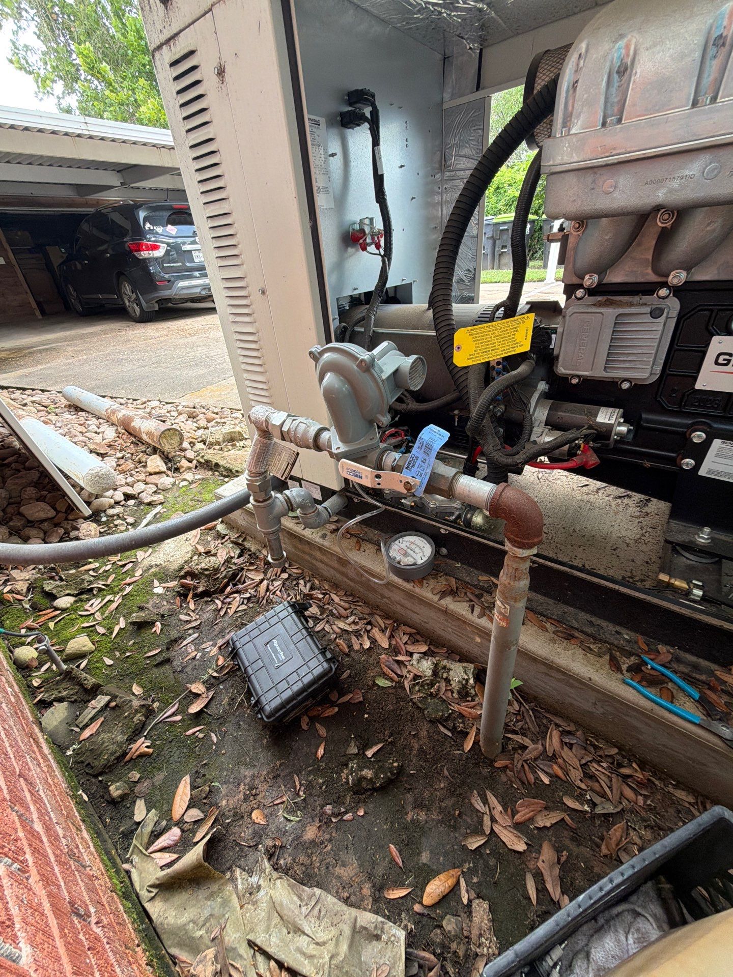 Residential Generac Standby Generator Preventative Maintenance in Fulshear, Texas by GenTex Elite Services