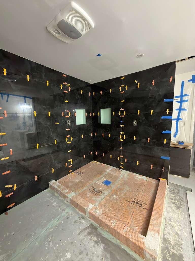 Shower renovation by Prudencio