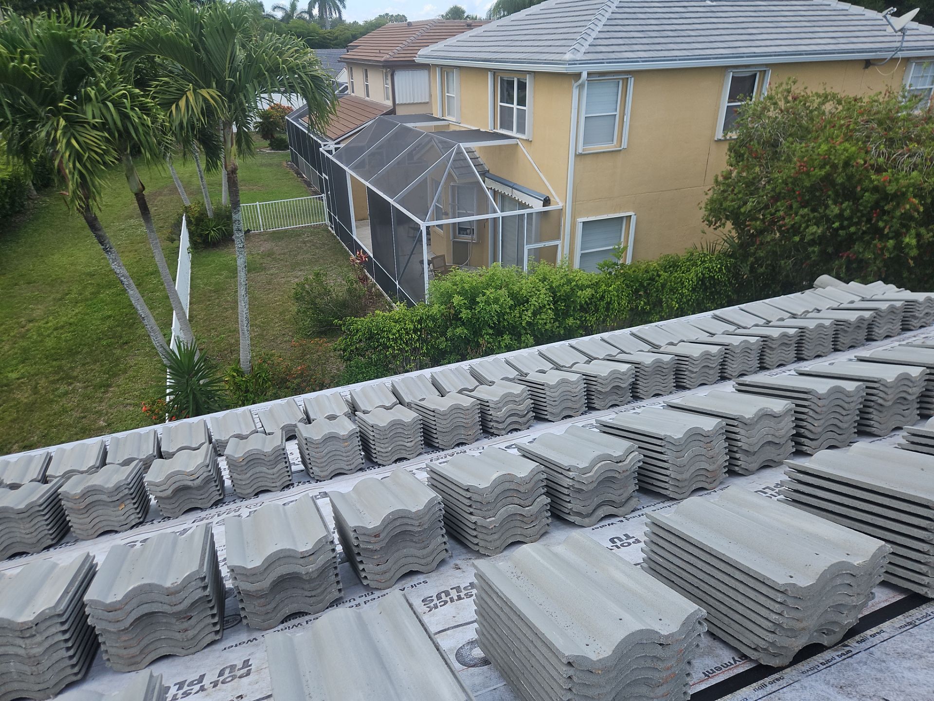 Residential Roofing Installation using Eagle Roofing Tile by BLUES BROTHERS ROOFING