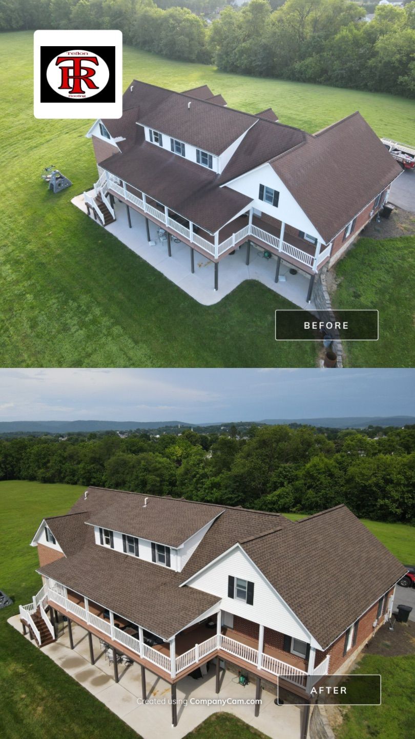 Gaf Roof Replacement - Barkwood  by Teflon Roofing
