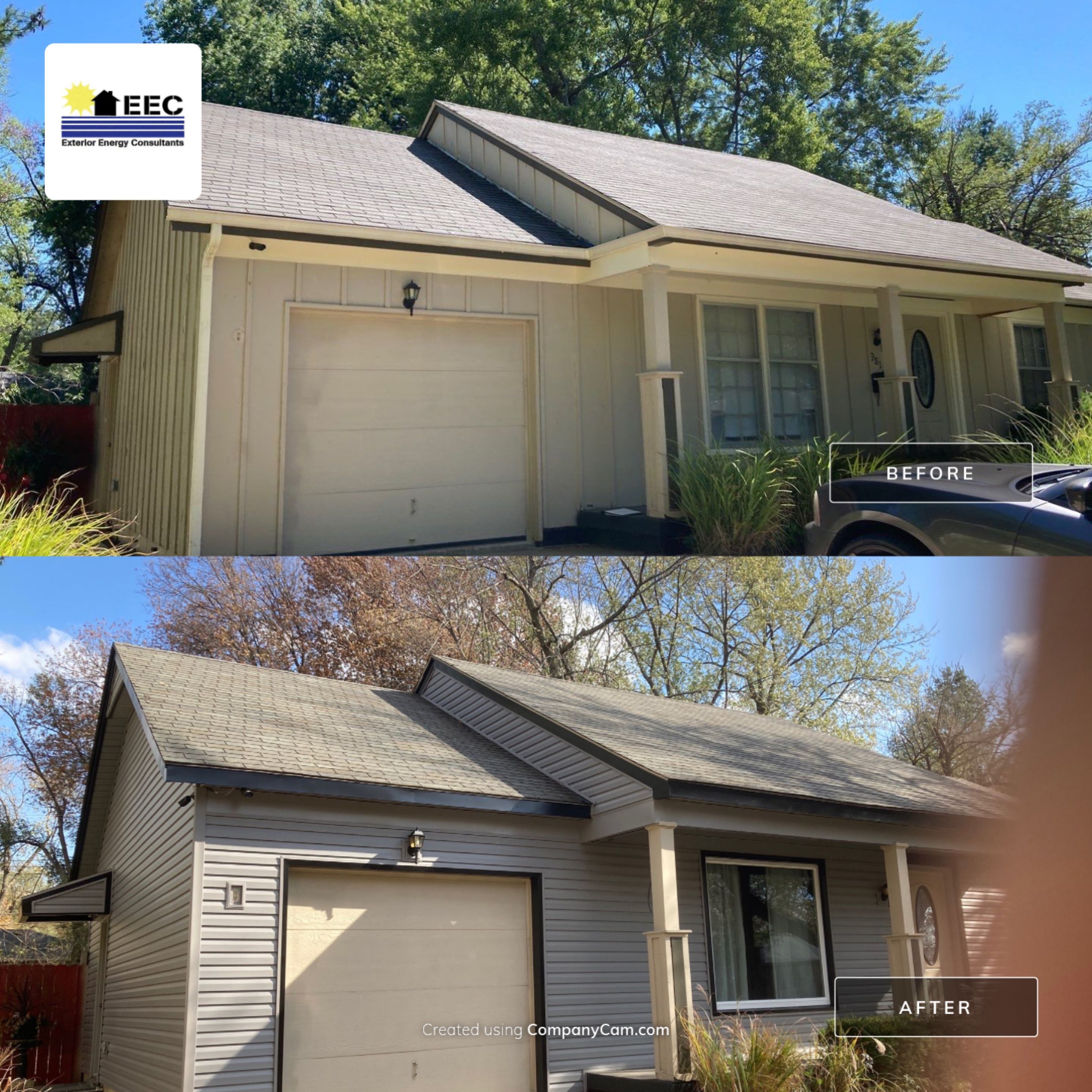 Siding Installation using Exterior Portfolio Vinyl Siding by EEC  Windows, Siding & Roofing 