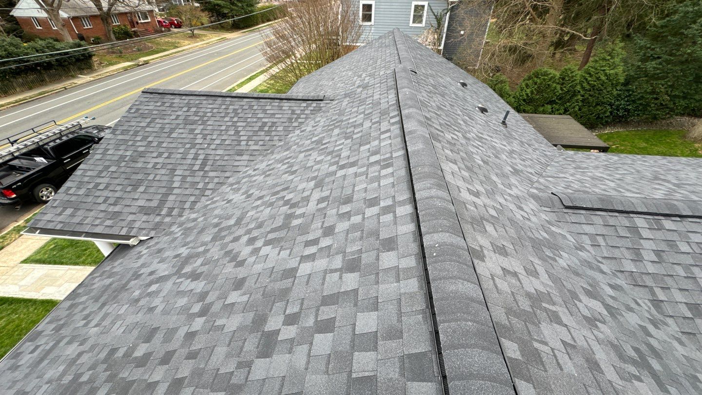 Arlington CertainTeed Landmark Pro Roof in Max Def Moire Black by RM Banning, Inc.