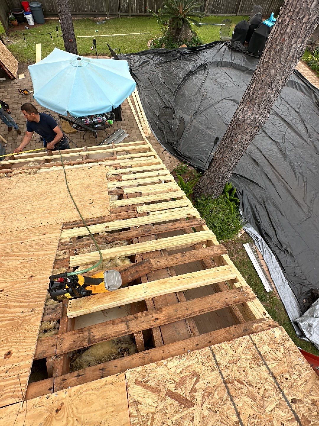 Residential Roofing Installation using Owen's Corning Duration (Lifetime) Shingles by Roof Repair Company