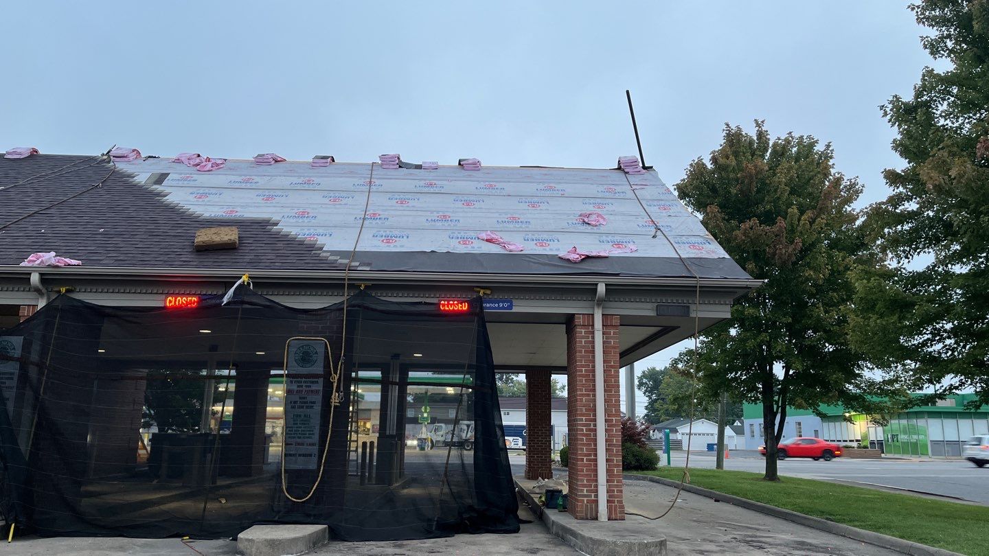 Commercial Roofing Installation using Performance Shingles by Mr. Roofer