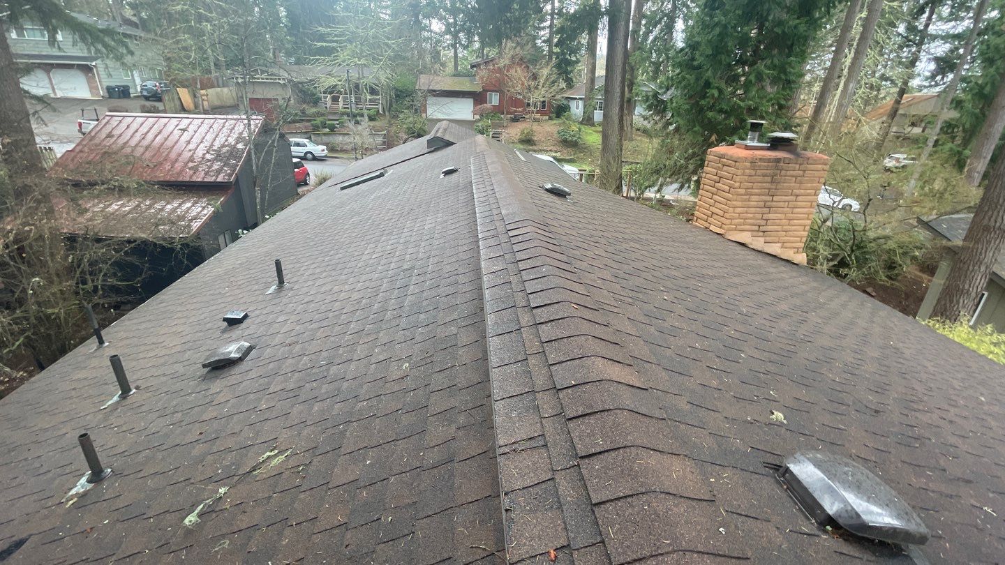 Residential Roofing Installation using Owens Corning Duration Designer Shingles in 'Bourbon'  by BEST Roofing & Waterproofing