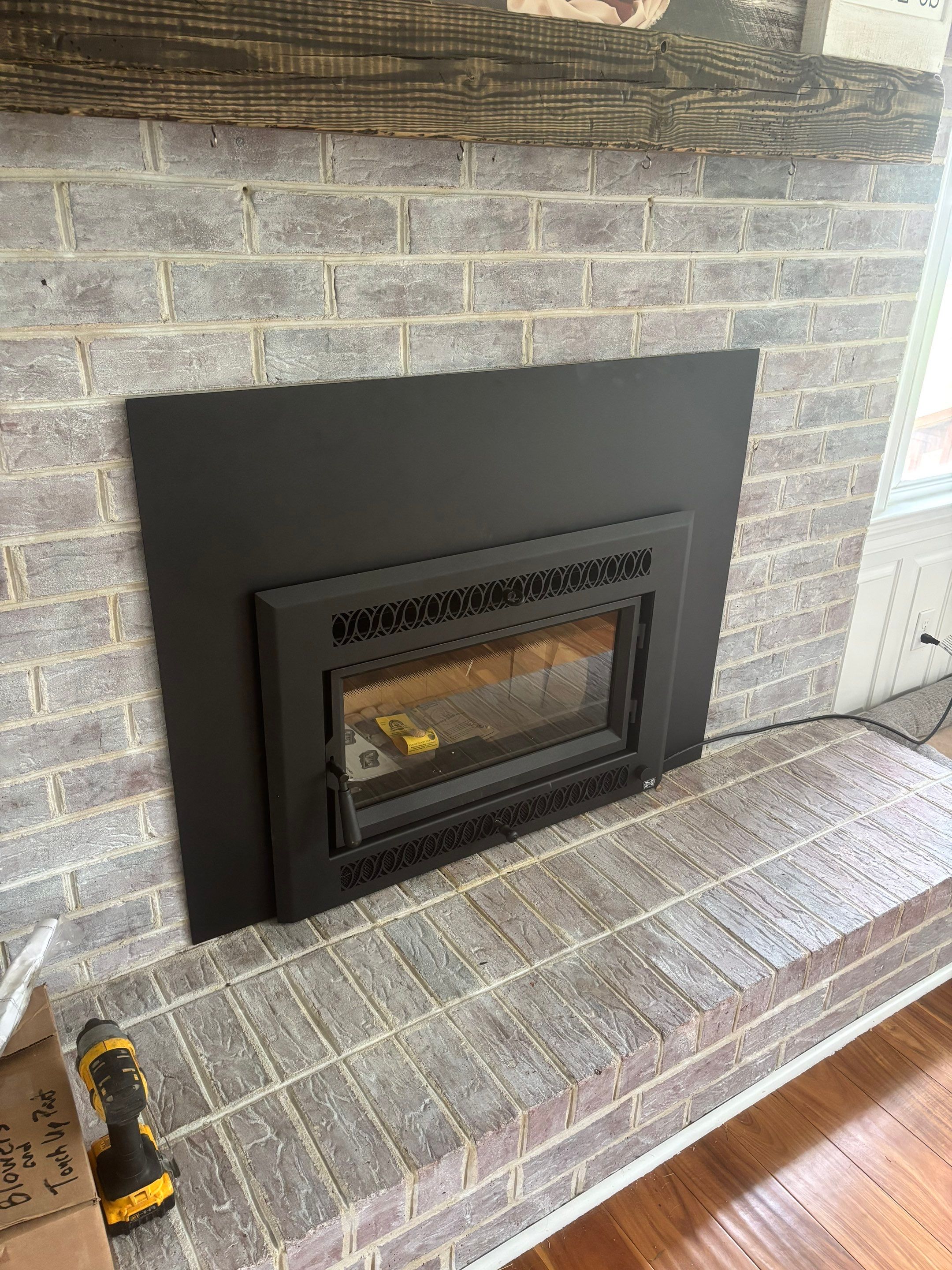 Wood Stove Installation in Chesapeake, VA by Premier Chimney and Roofing
