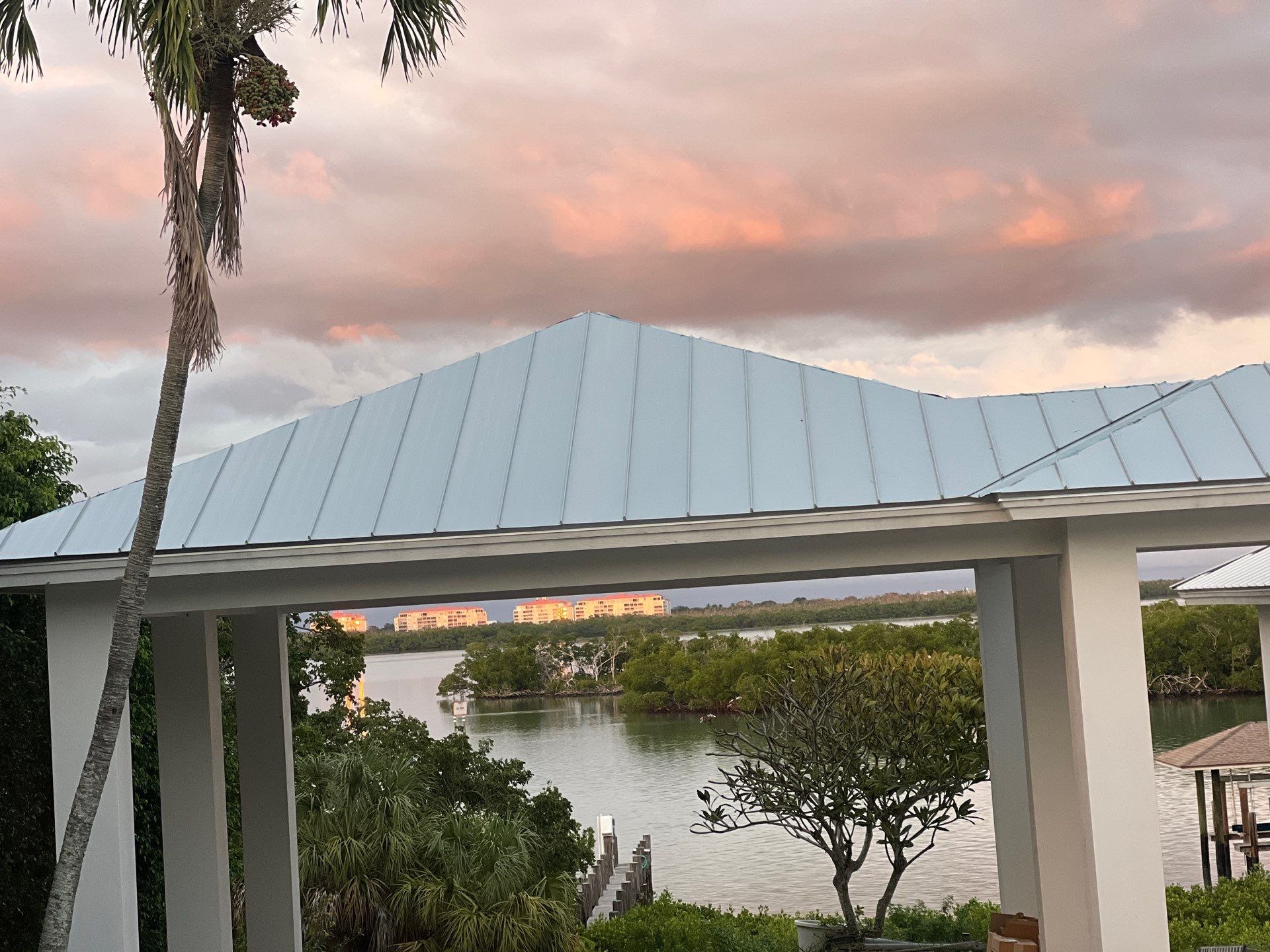 Residential Roofing Installation using Galvalume Standing Seam by Durabilis Roofing INC