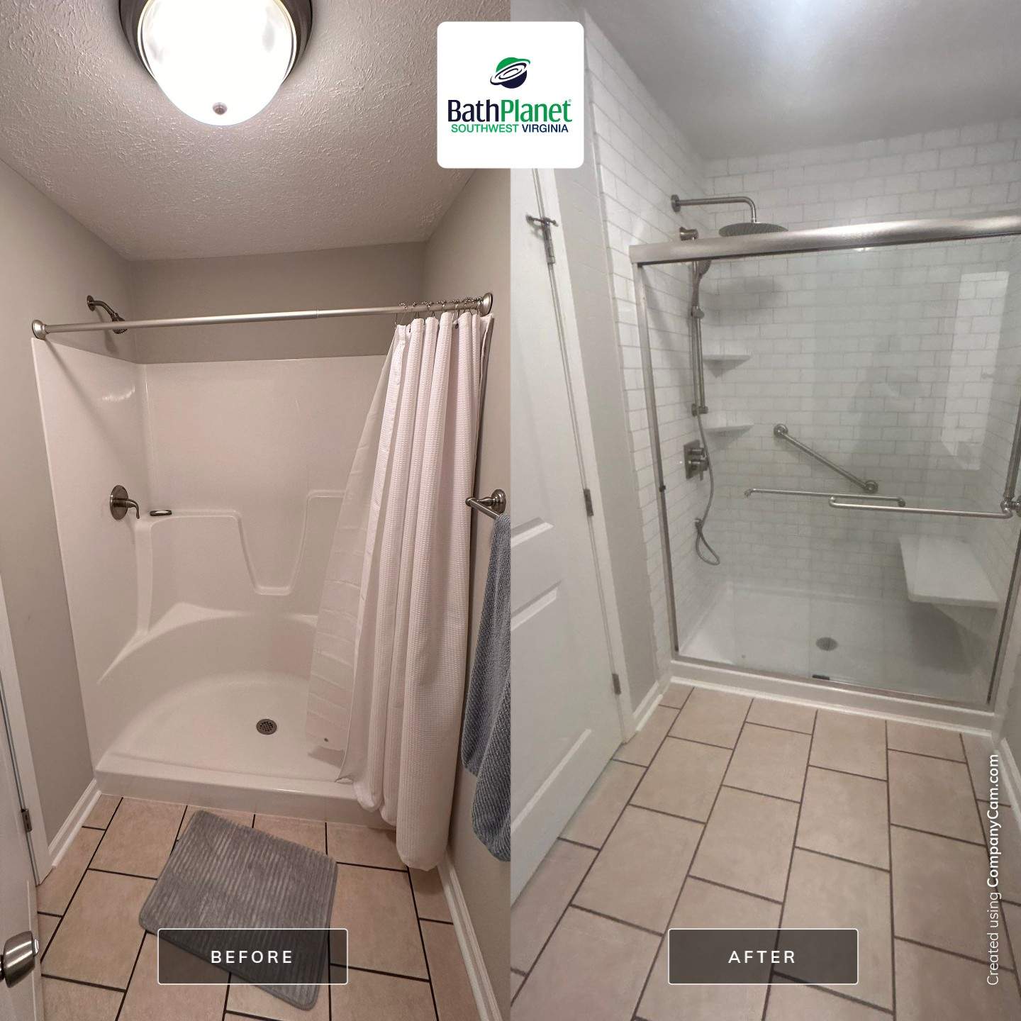 Shower Upgrade - Kit VS Custom by BathPlanet SW Virginia