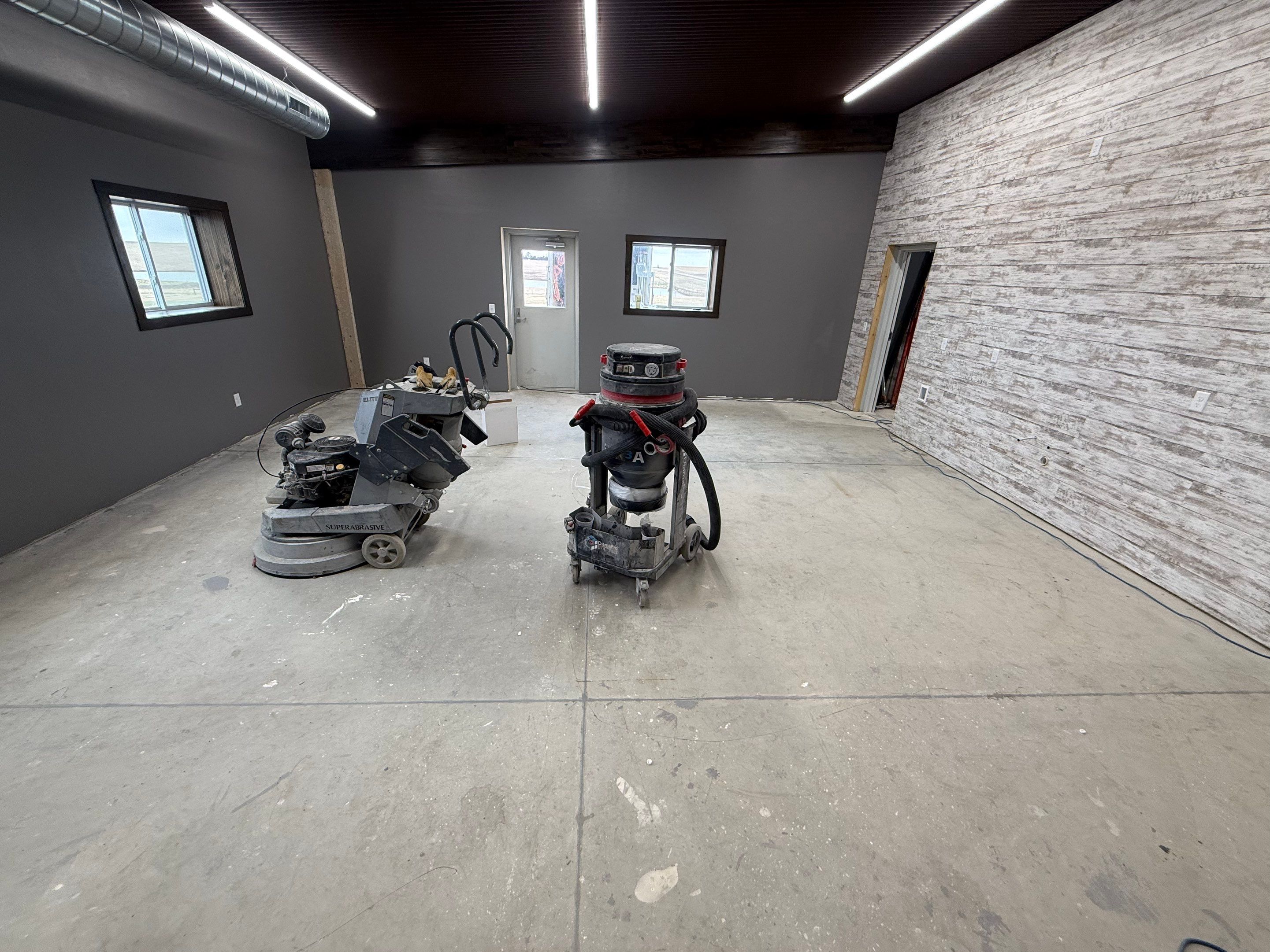 Nightfall Flake Floor Coating Installation in Draper by Select Painting, Coatings & Garage Cabinets