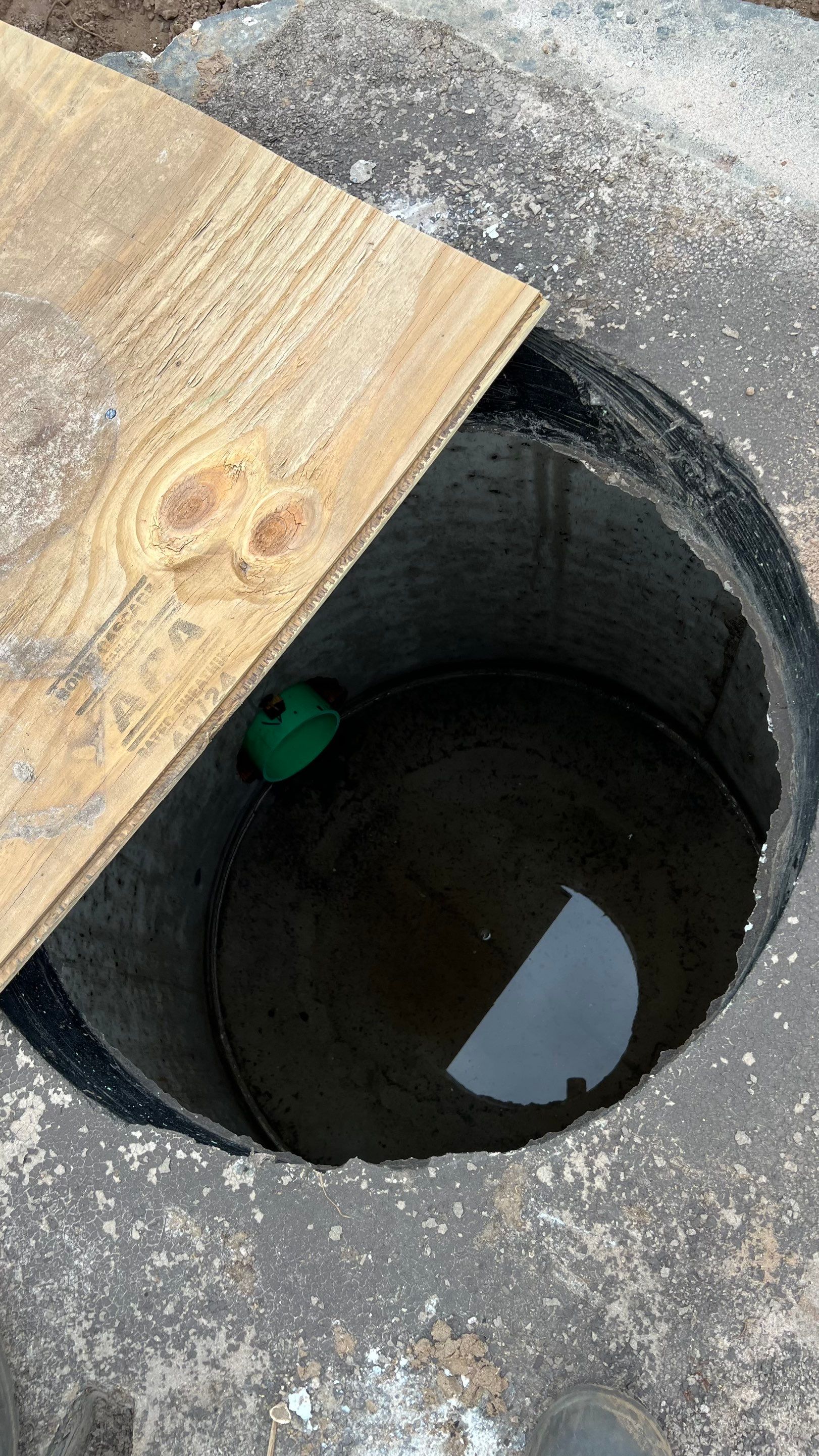New Construction Sewer System Cleaning by APS Power & Water