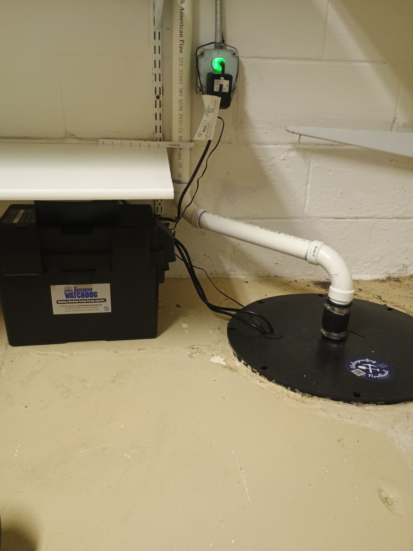 Sump Pump & Discharge Upgrade in Southwest Minneapolis by Waterproofing Northeast