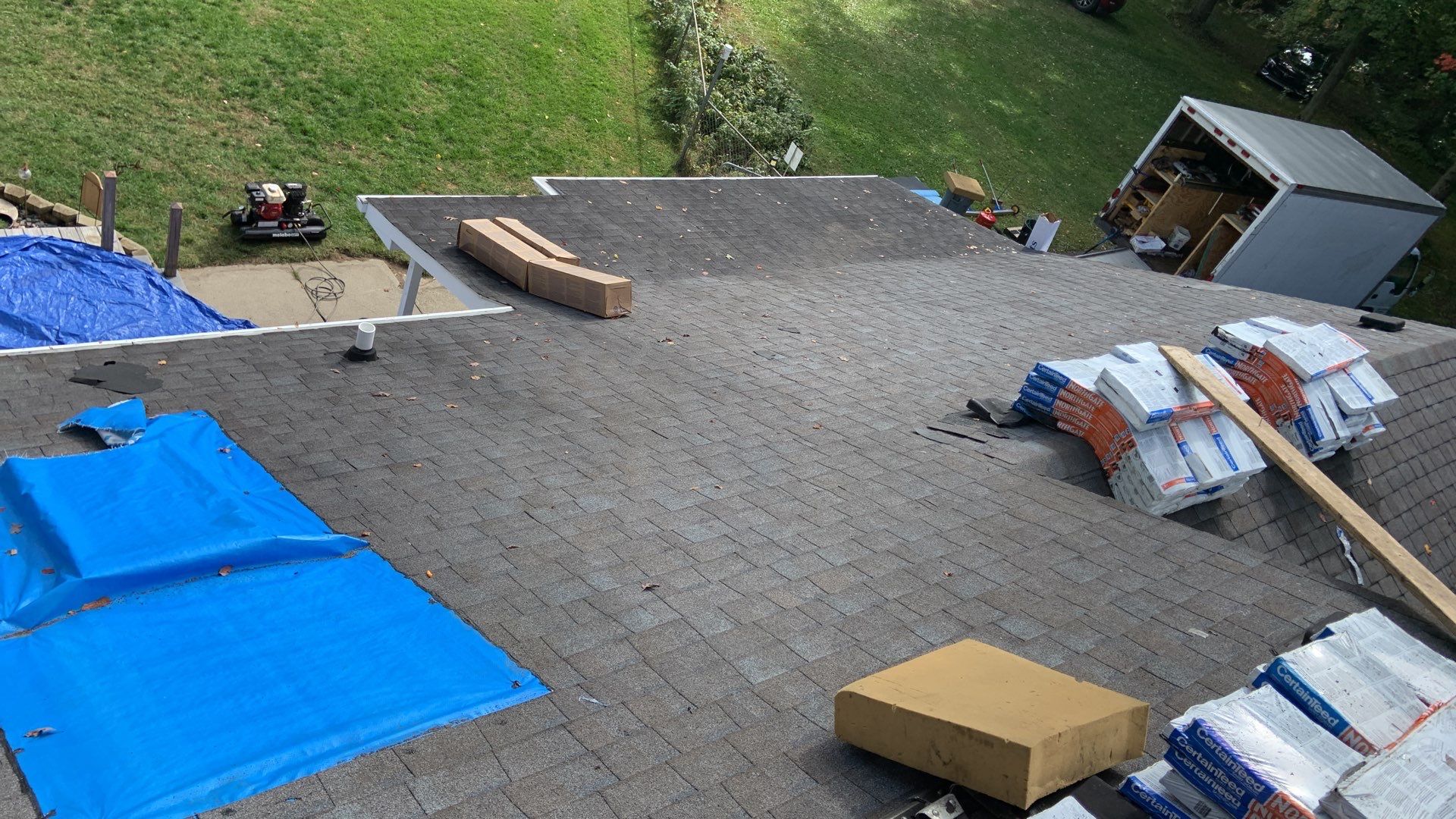 Roof Replacement using CertainTeed Landmark by 180 Contractors