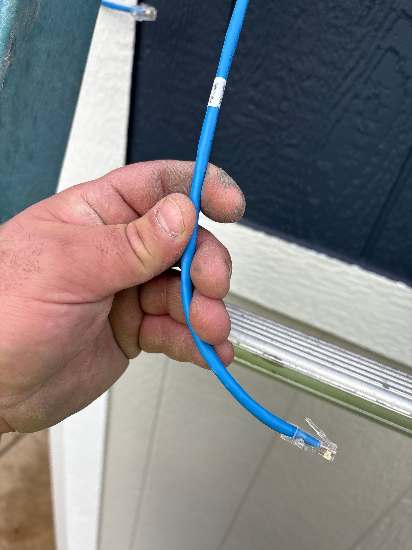 Structured Network Cabling Project in Temecula by Ring and Ping Inc.