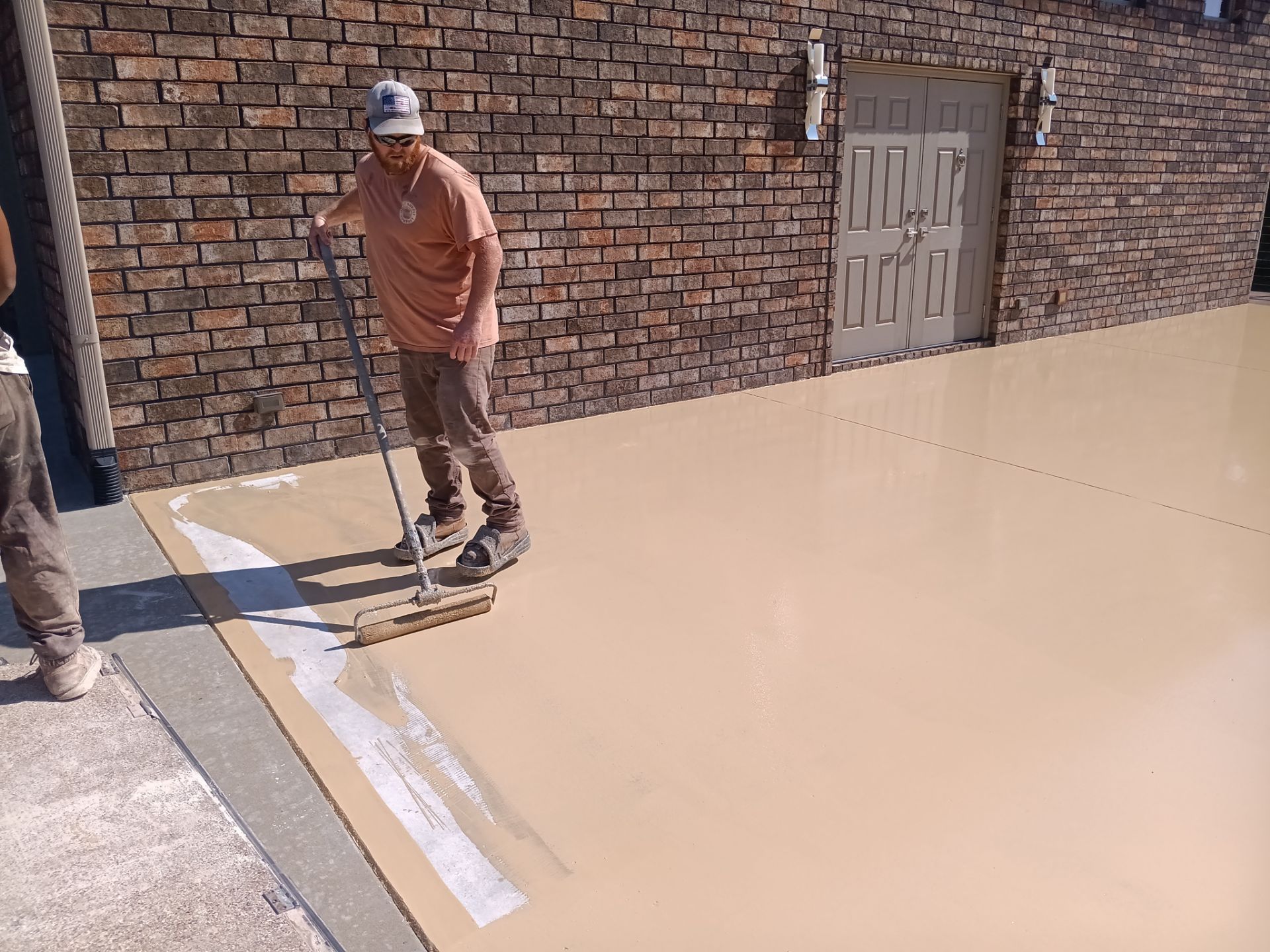 Project in Bella Vista by Pace X Concrete Coatings