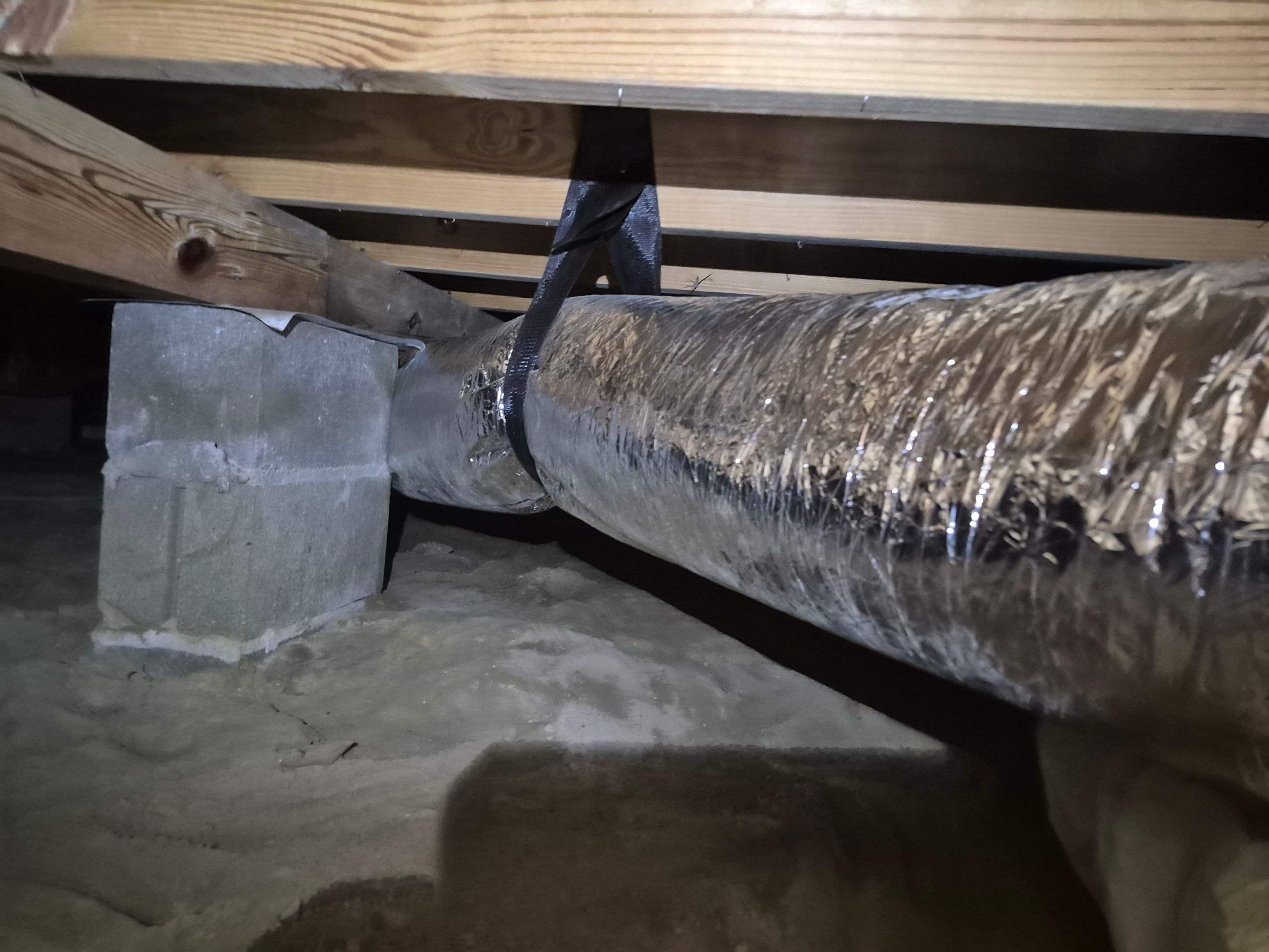 Project in Chesapeake by Patriot Crawl Space Repairs