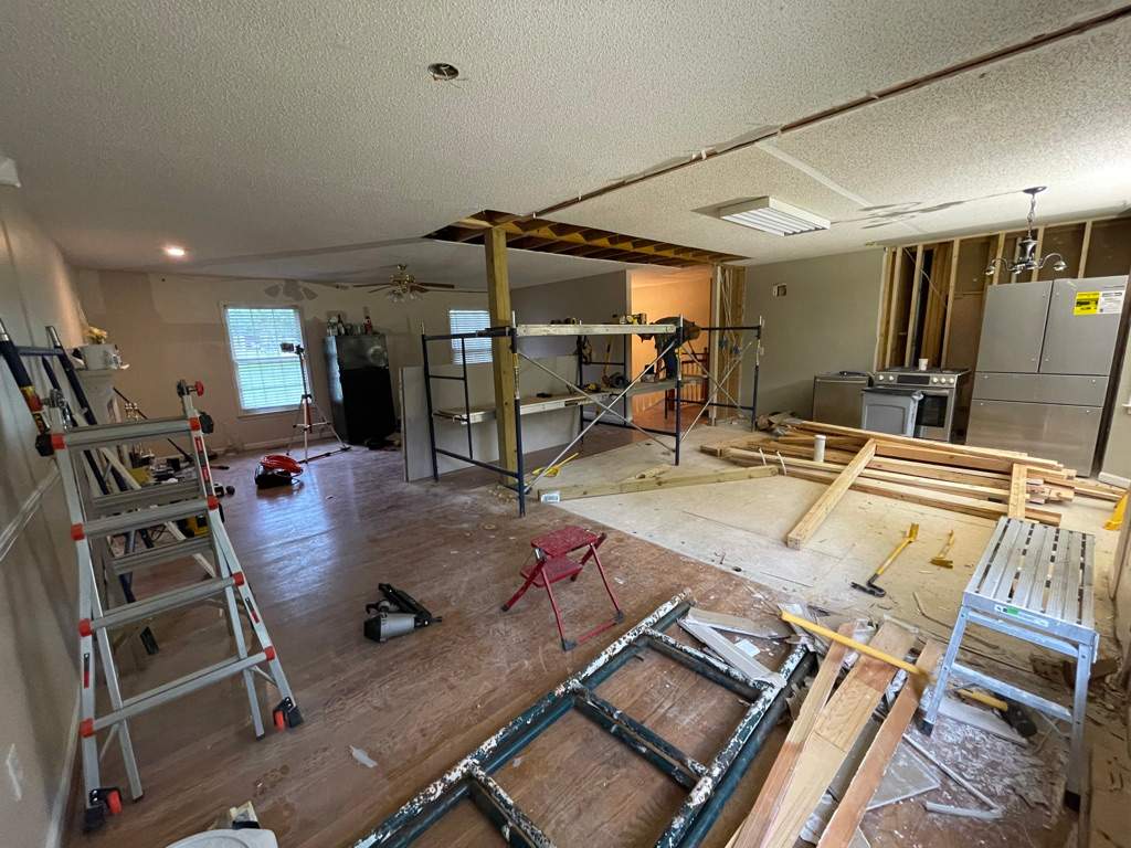 Russet Woods Flip House by Pillar and Pine