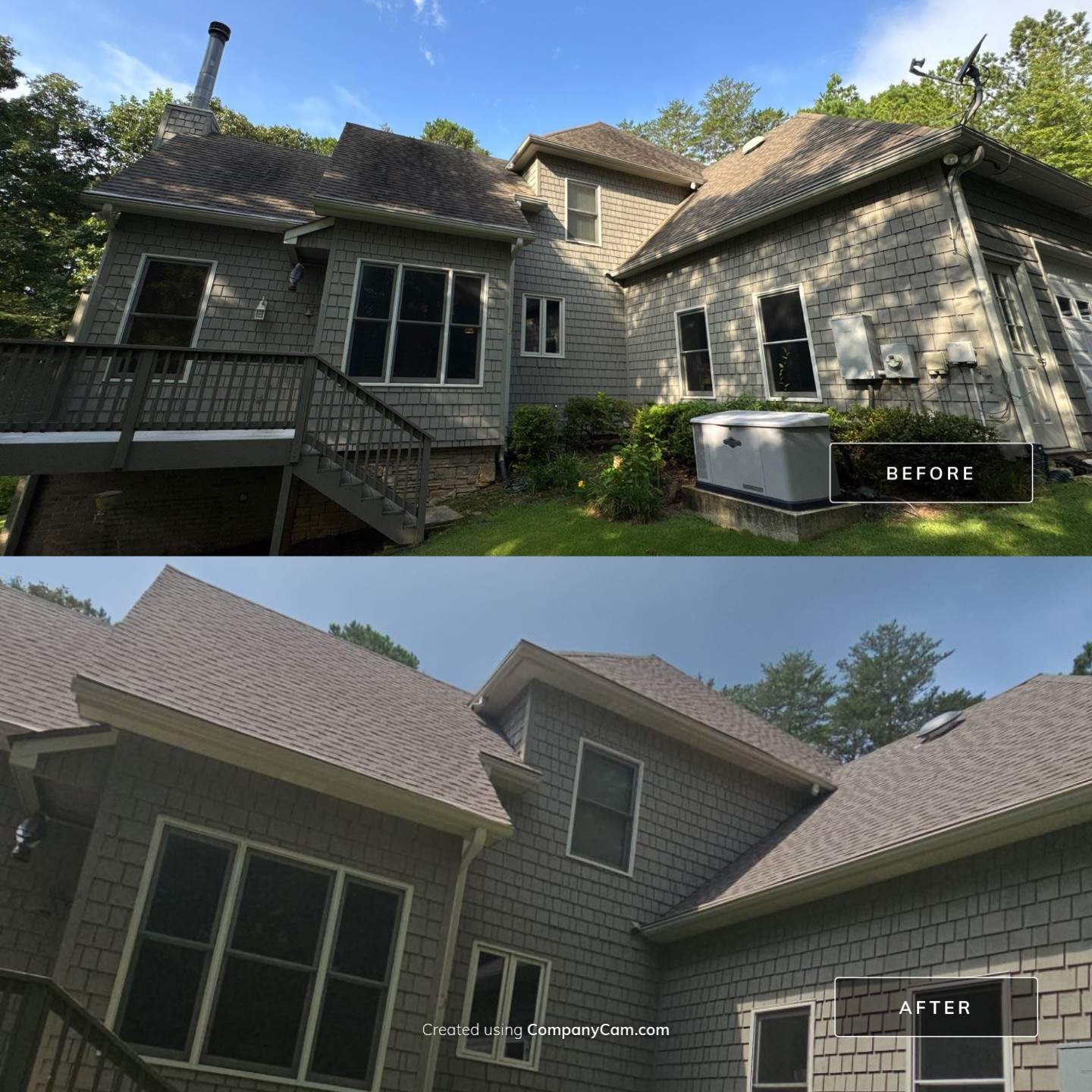 Shingle Replacement in Sterrett (Weathered Wood) by The Roofing Dudes