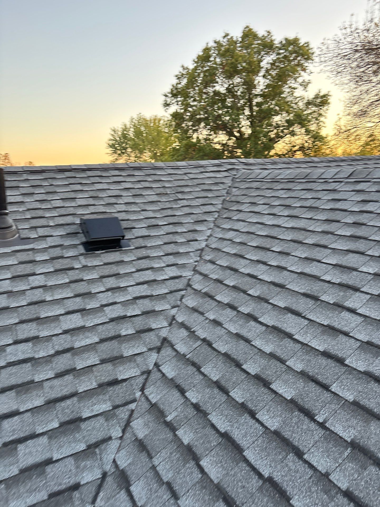 Residential Roofing Installation using Timberline UHDZ Shingles - Pewter Gray by RoofX 