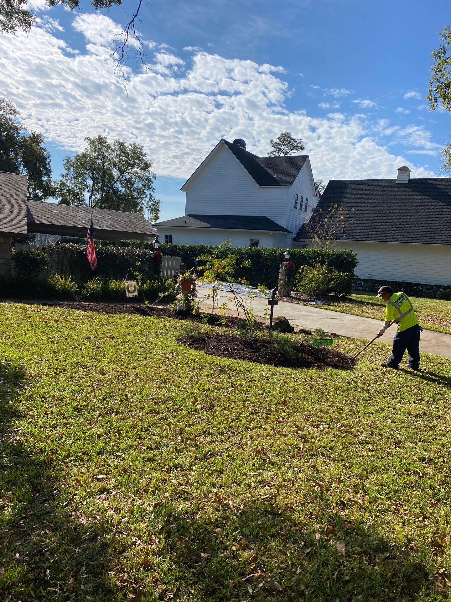 Deerwood Resident | Mulch Freshen Up Project by ProGreen Services