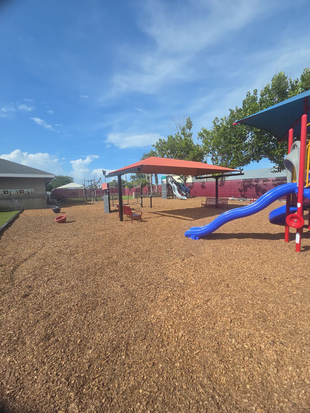 Episcopal - Beaches Campus | Playground Mulch Install by ProGreen Services