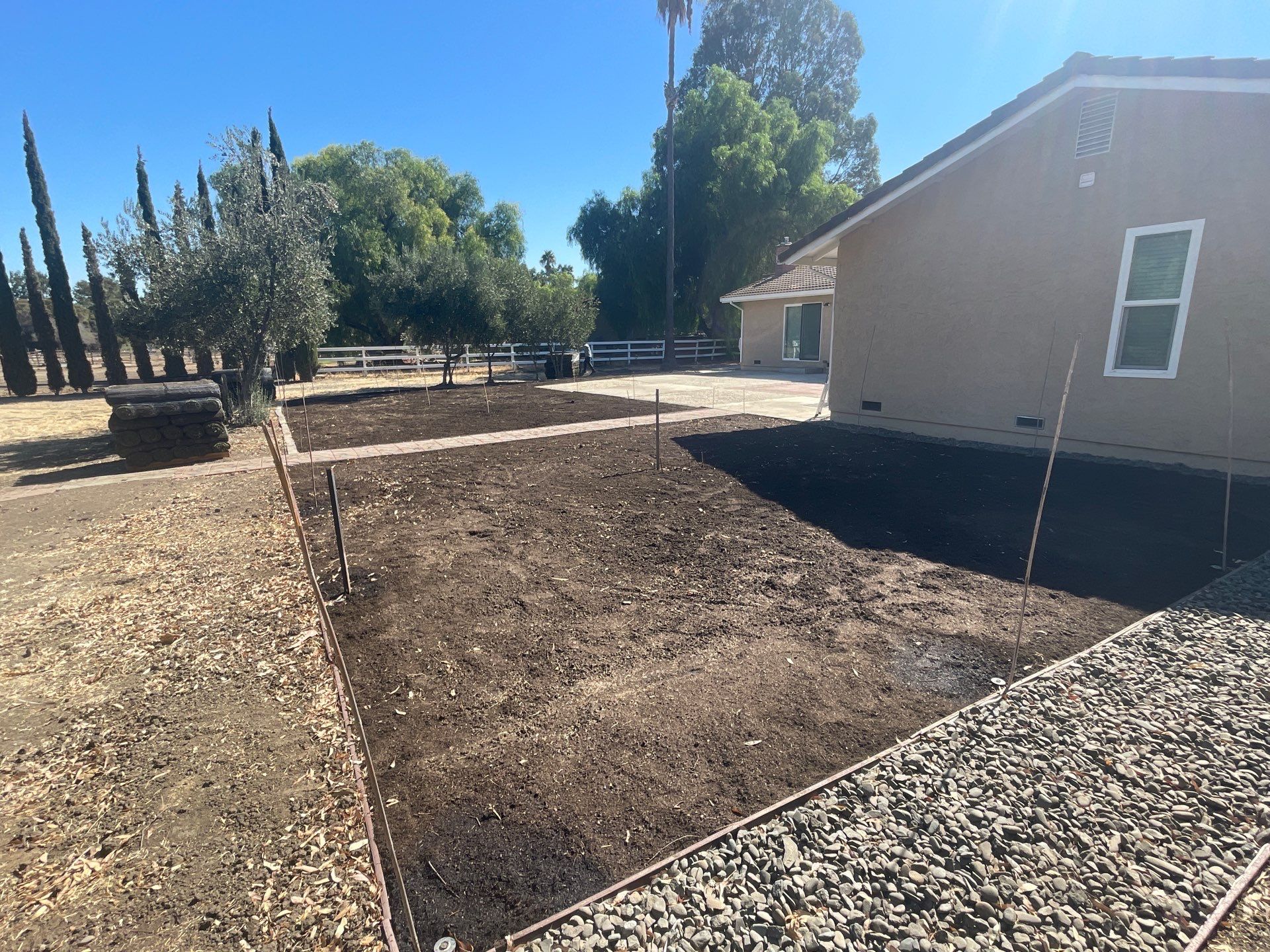 Project in Tracy by A - G Sod Farms