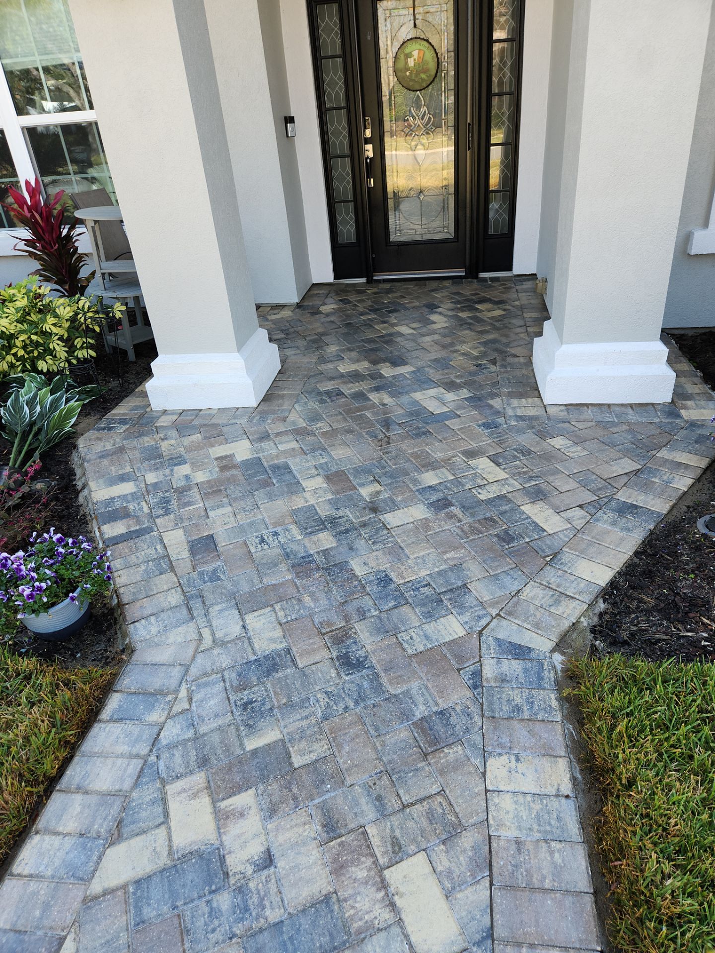 Pavers using Concrete Sealant by DuraSeal