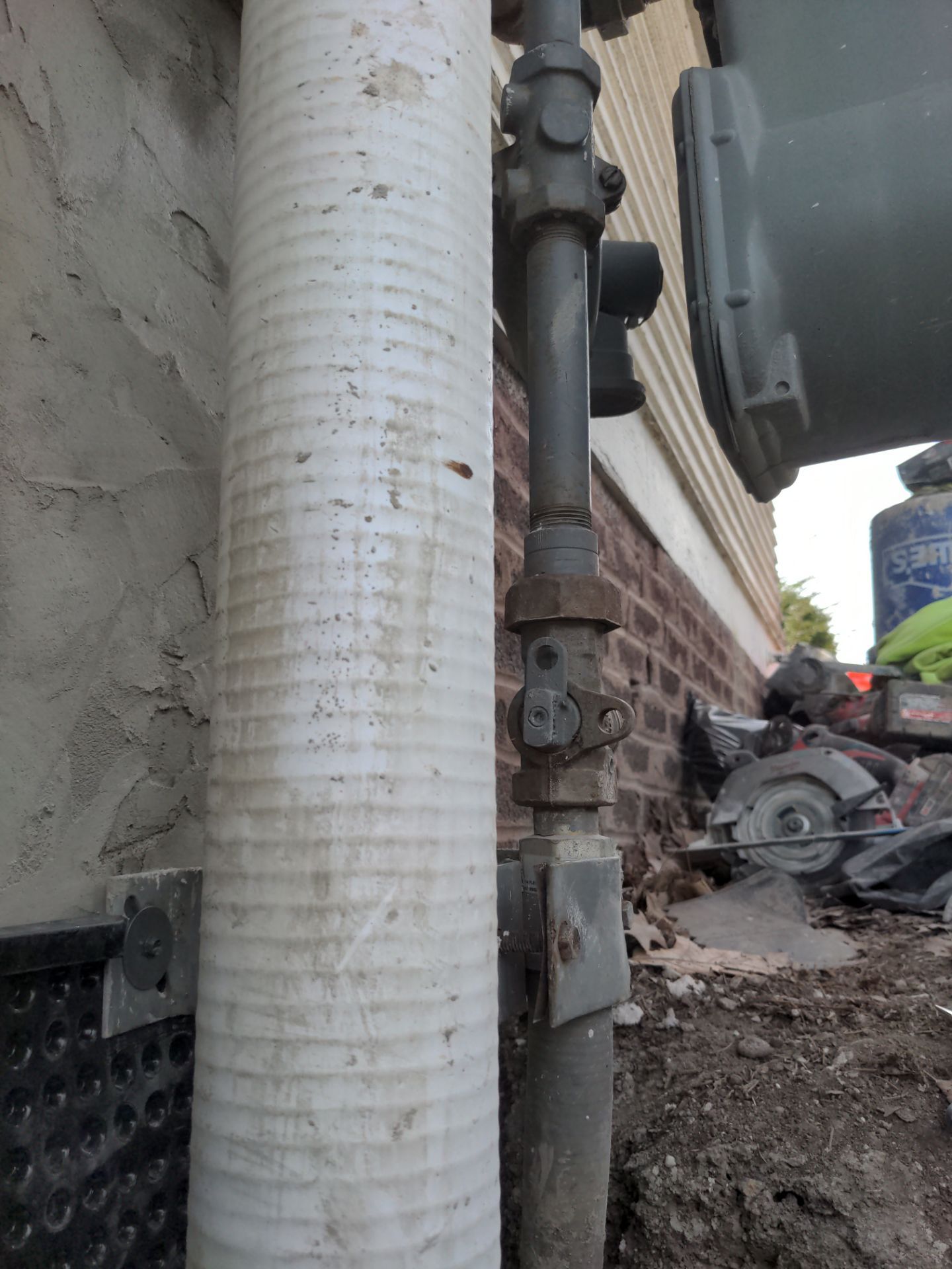 Basement Wall Rebuild with Exterior Waterproofing by Toledo Basement Repair
