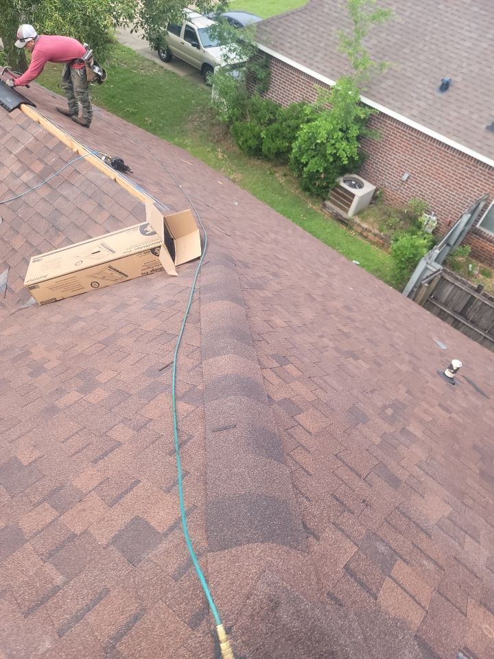 Residential Roofing Installation using Roof Replacement by American Roofing & Construction LLC