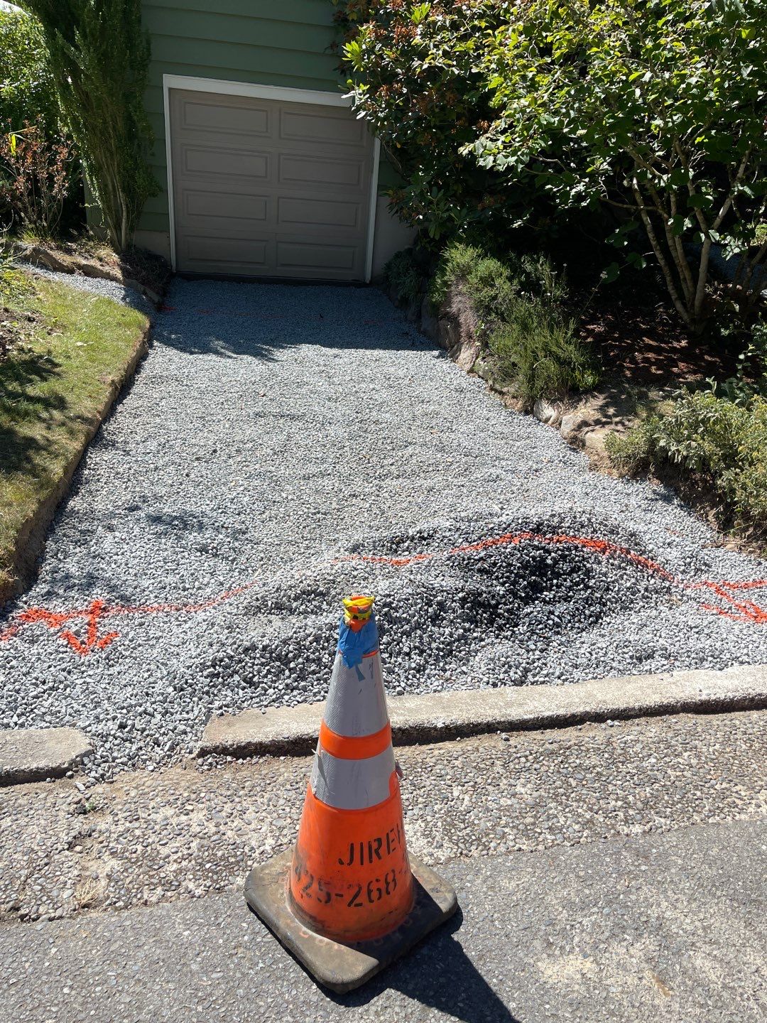 Pavers Driveway & Walkway with Concrete Lip | Seattle  by Jireh Asphalt & Concrete Inc 