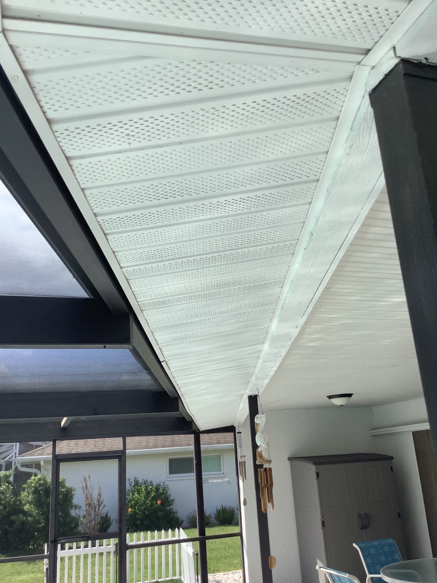 Soffit Installation in Sarasota FL by Gutter Professors