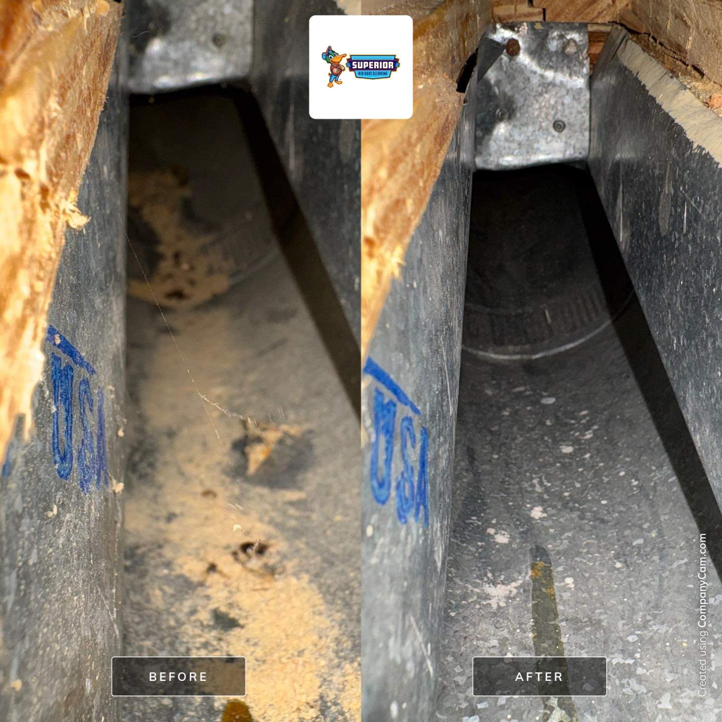 Air Duct Cleaning With a Vacuum Truck in Salem, OH by Superior Air Duct Cleaning