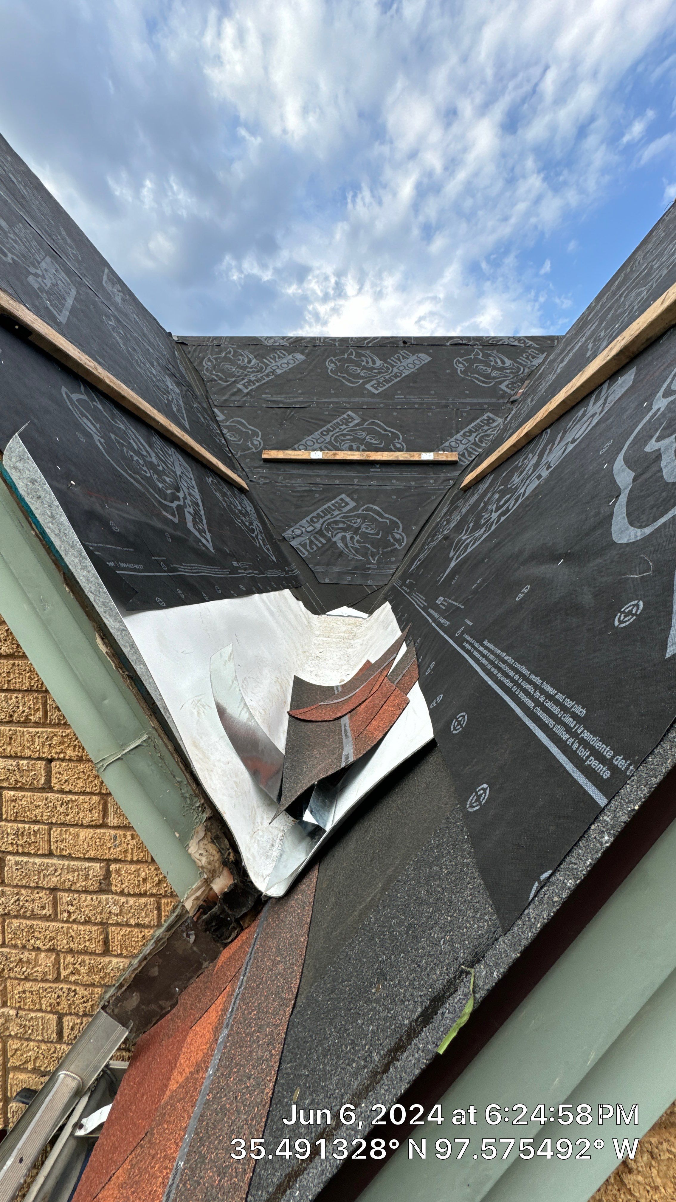 Residential Installation using Owens Corning by Castillo Roofing