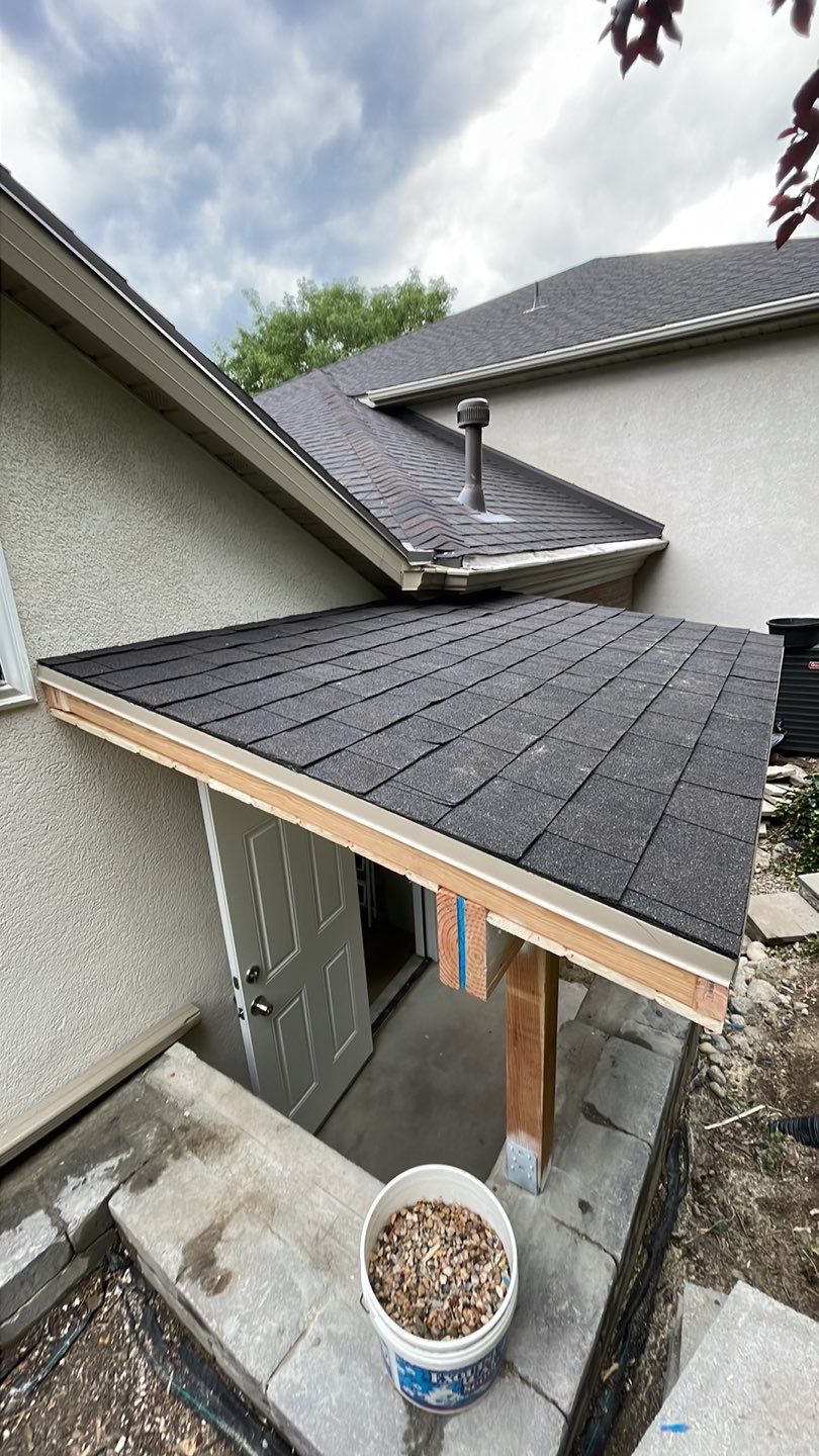 Roof Cover Project in Cottonwood Heights by Rudd Builders LLC