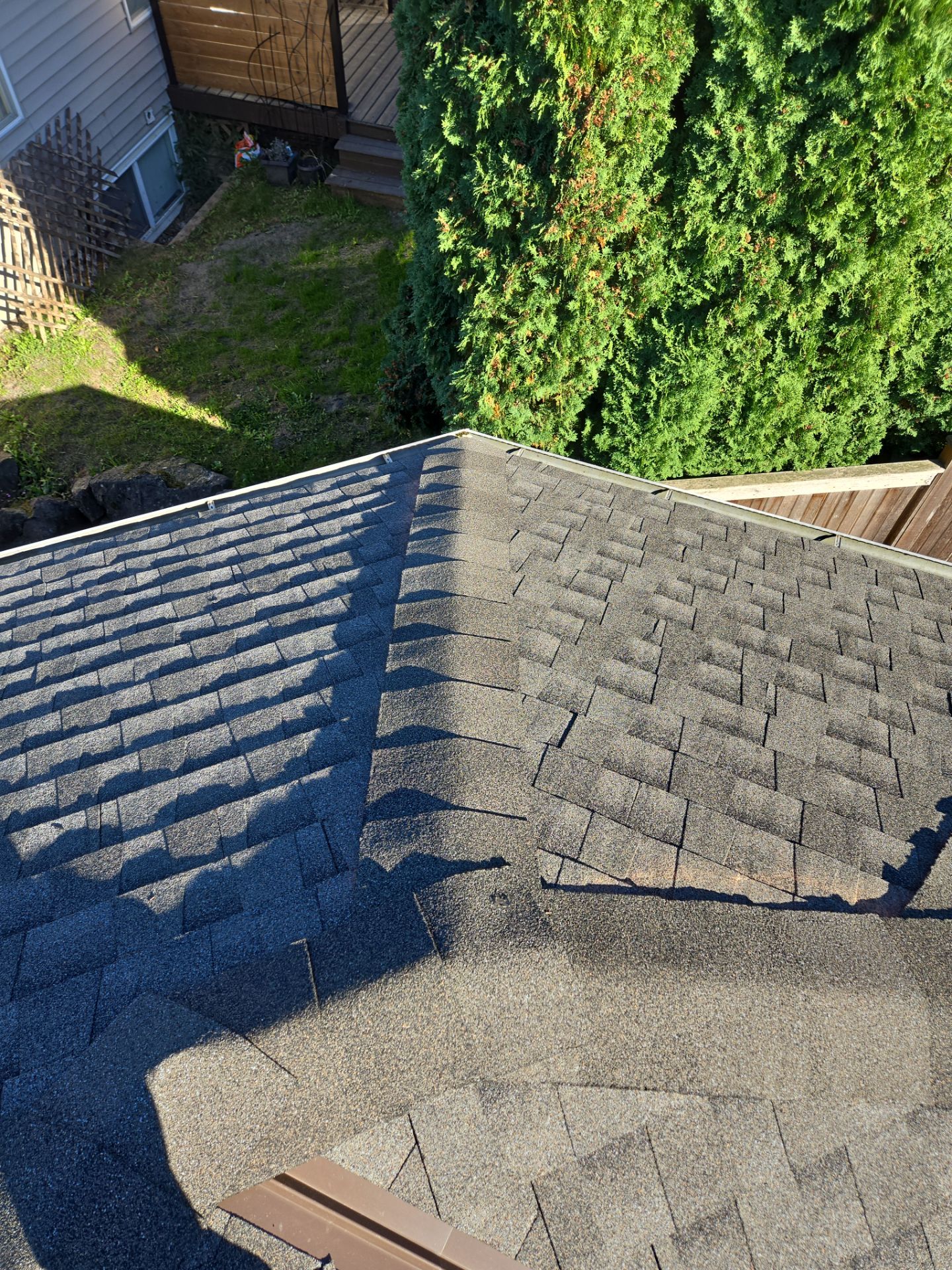 Residential Re-Roof using GAF Timberline HDZ Canadian Driftwood by Top Notch Roofing Inc