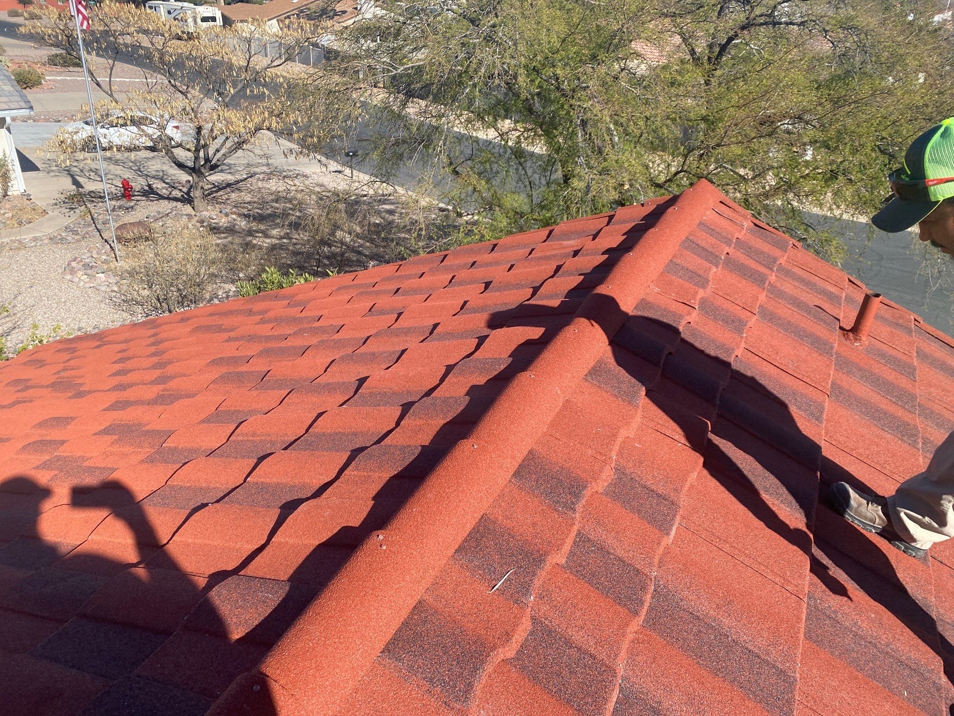 Terra Cotta Stone Coated Steel by Reimagine Roofing