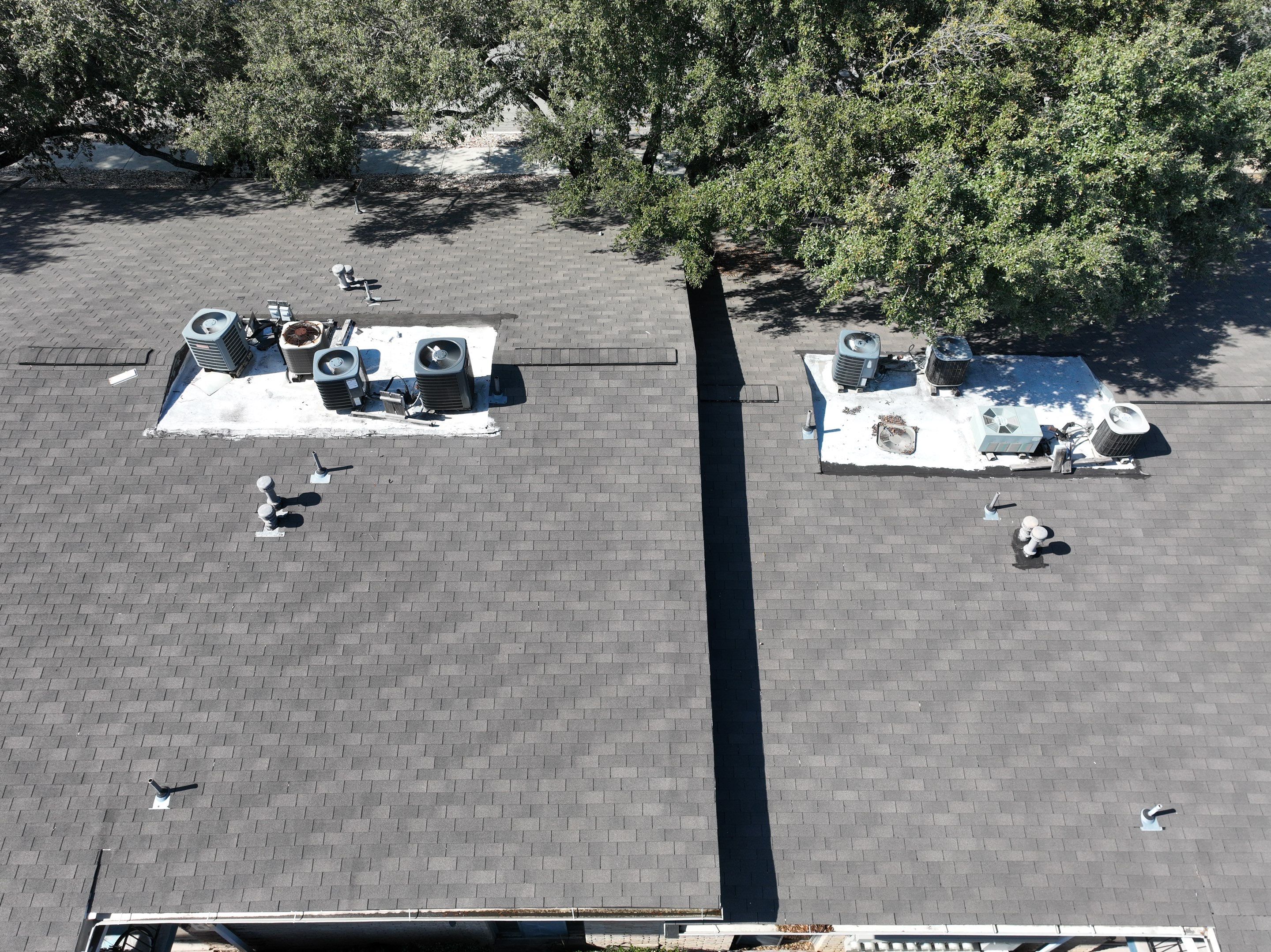 Commercial Roof Inspection using Drone Inspection by Premier Roofing and Contracting